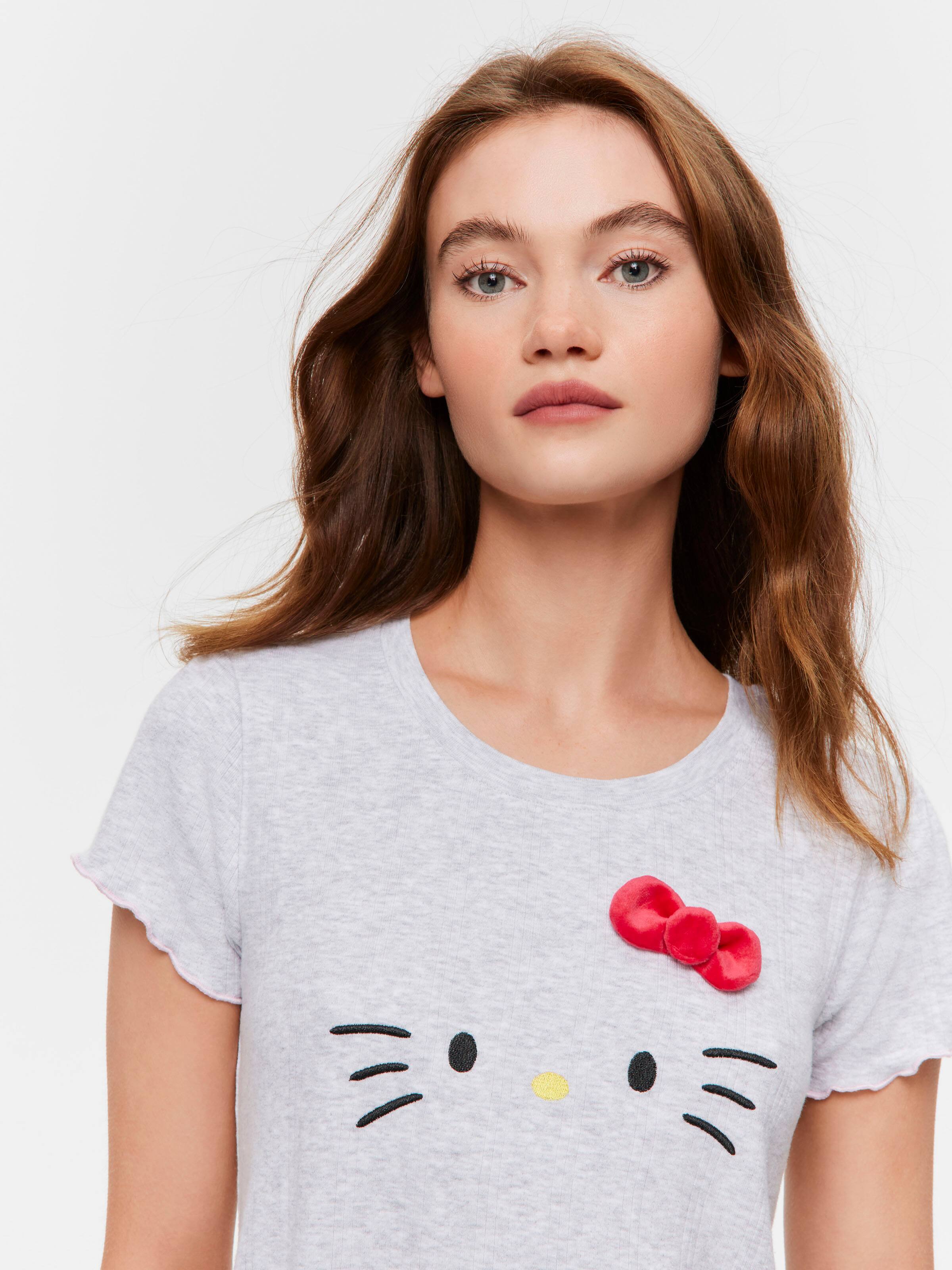 Hello Kitty Pointelle Tee