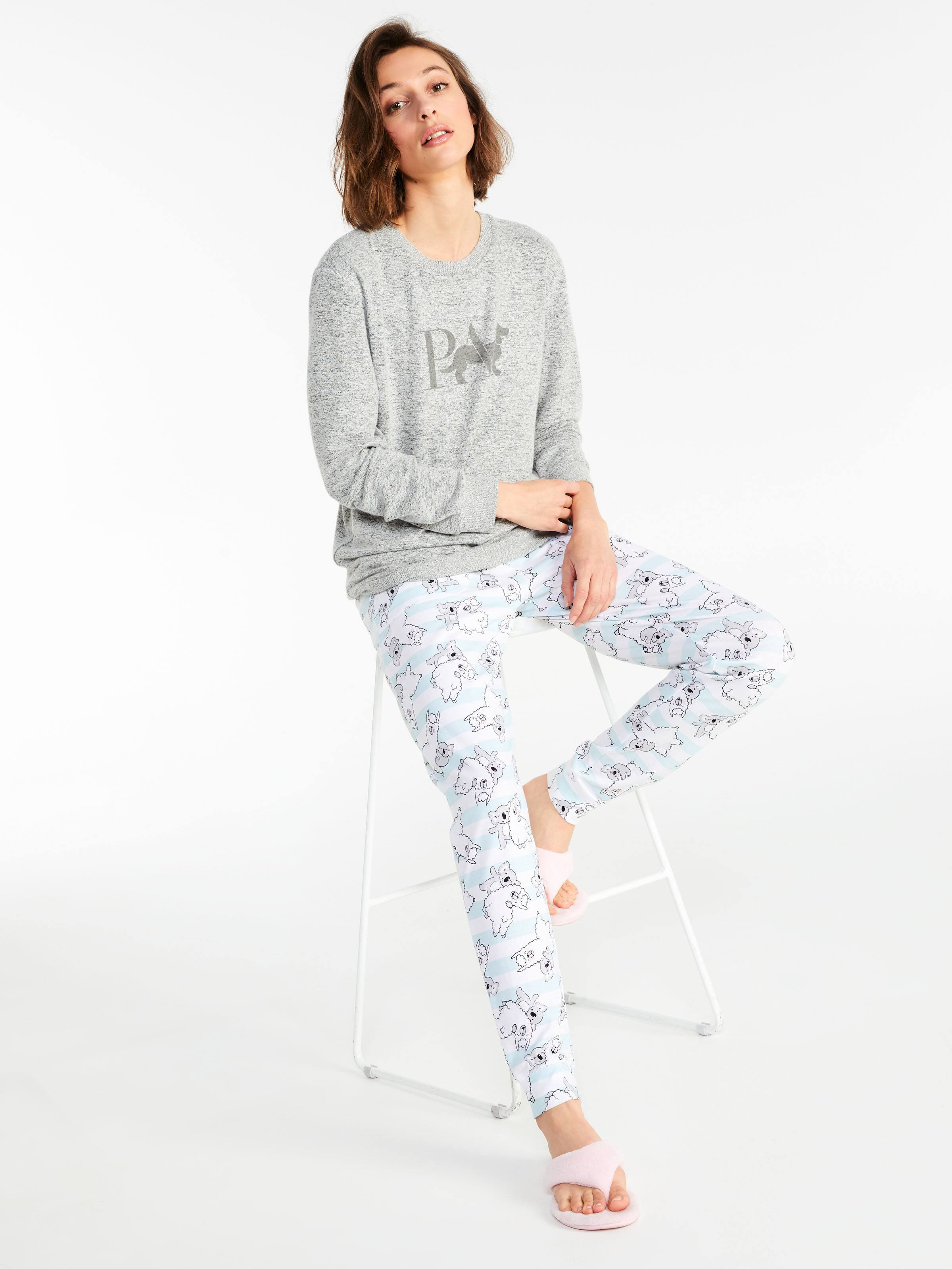 Grey Fuzzy Sweater