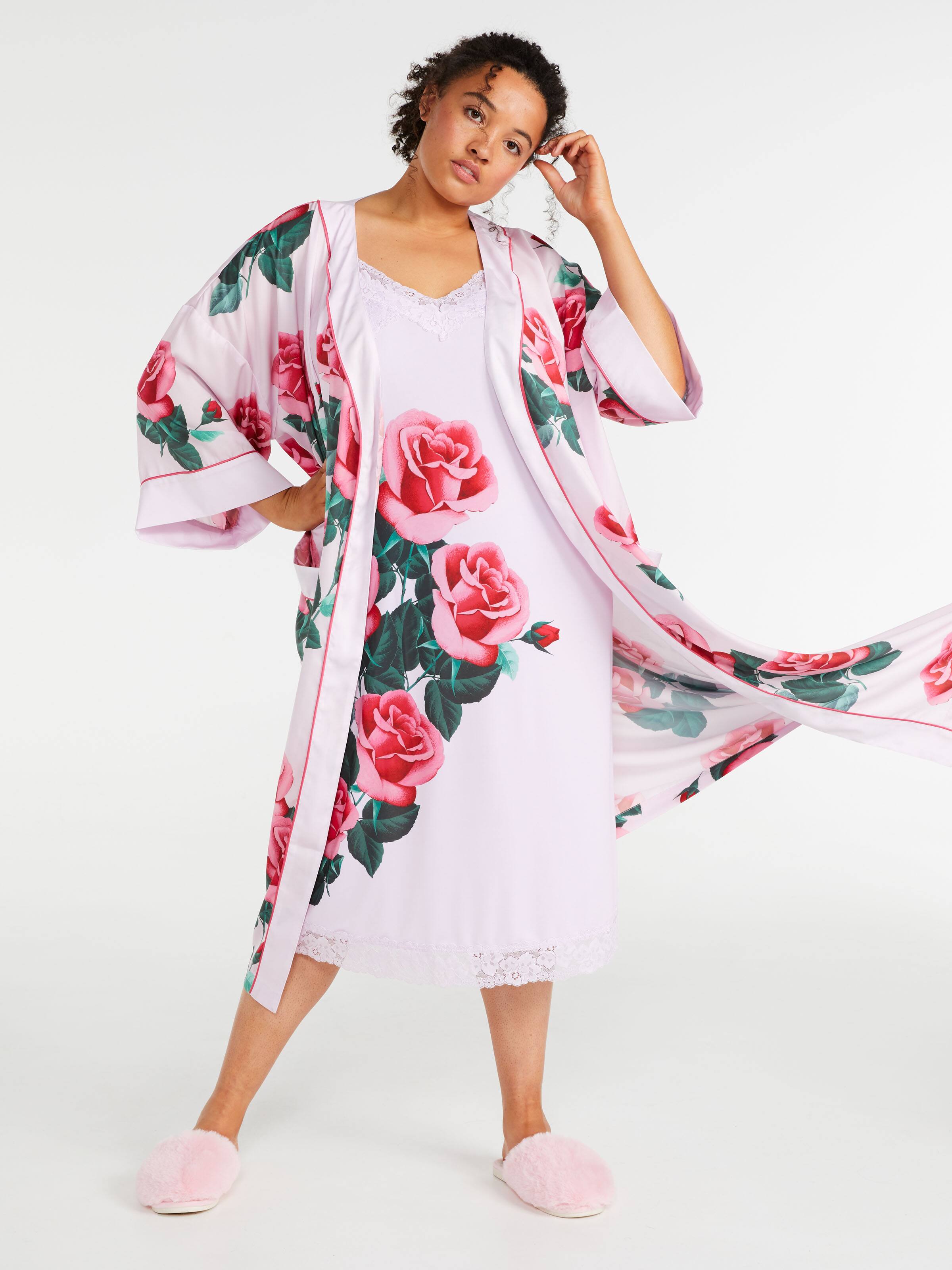 plus size dressing gown nz