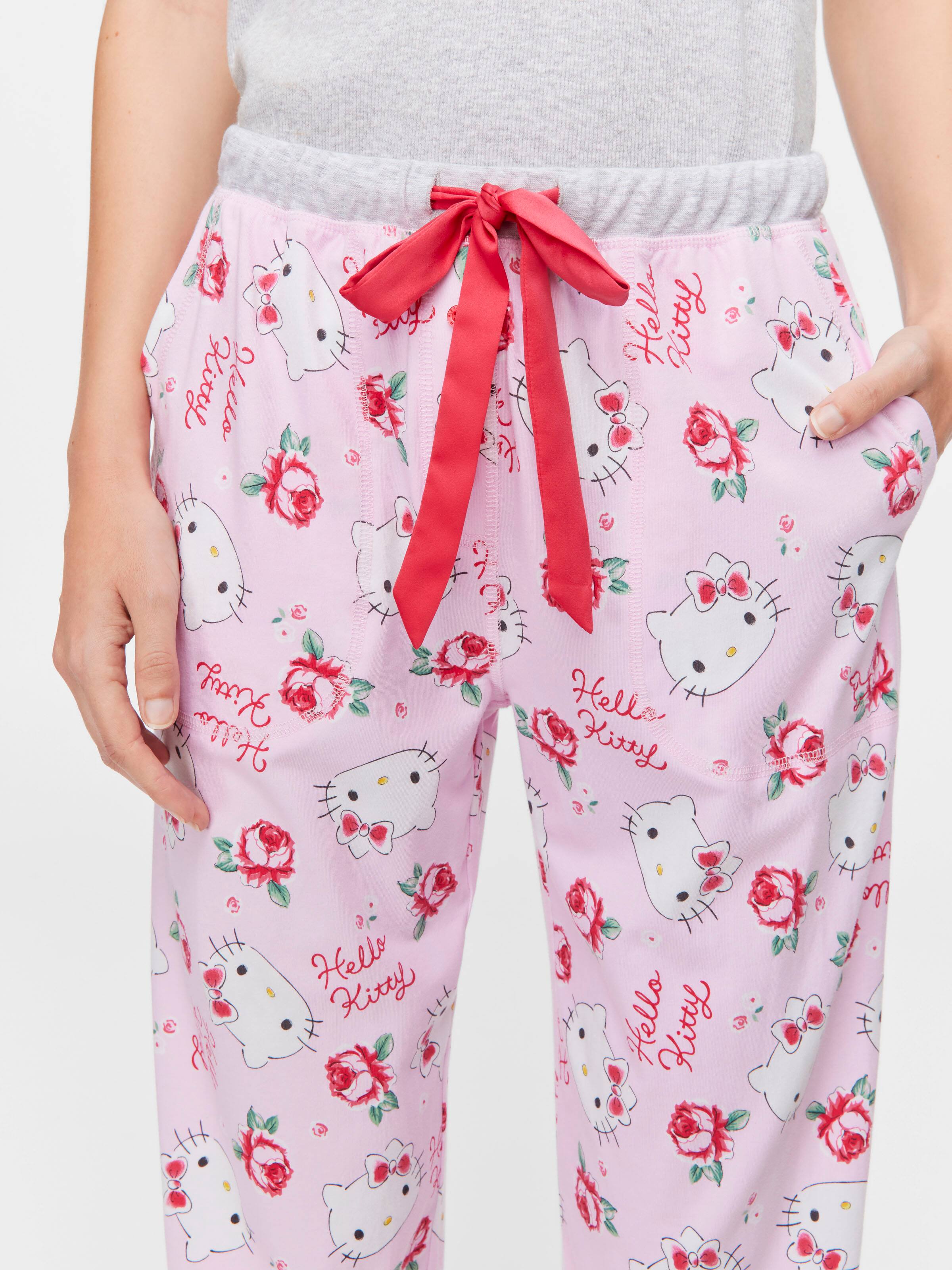 Hello Kitty Roses Easy Pj Pant