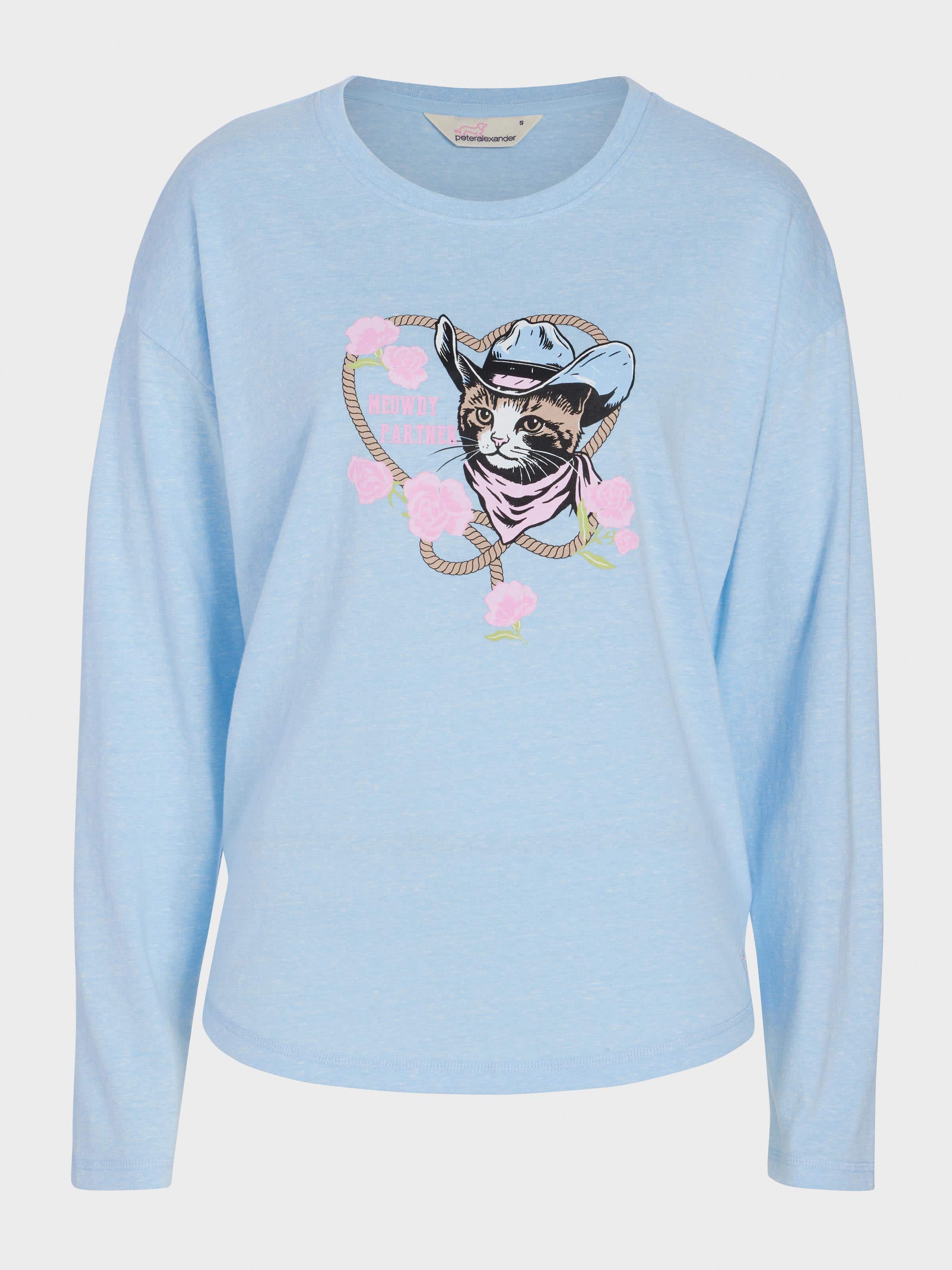 Image for Cowboy Kitty Long Sleeve Top from Peter Alexander