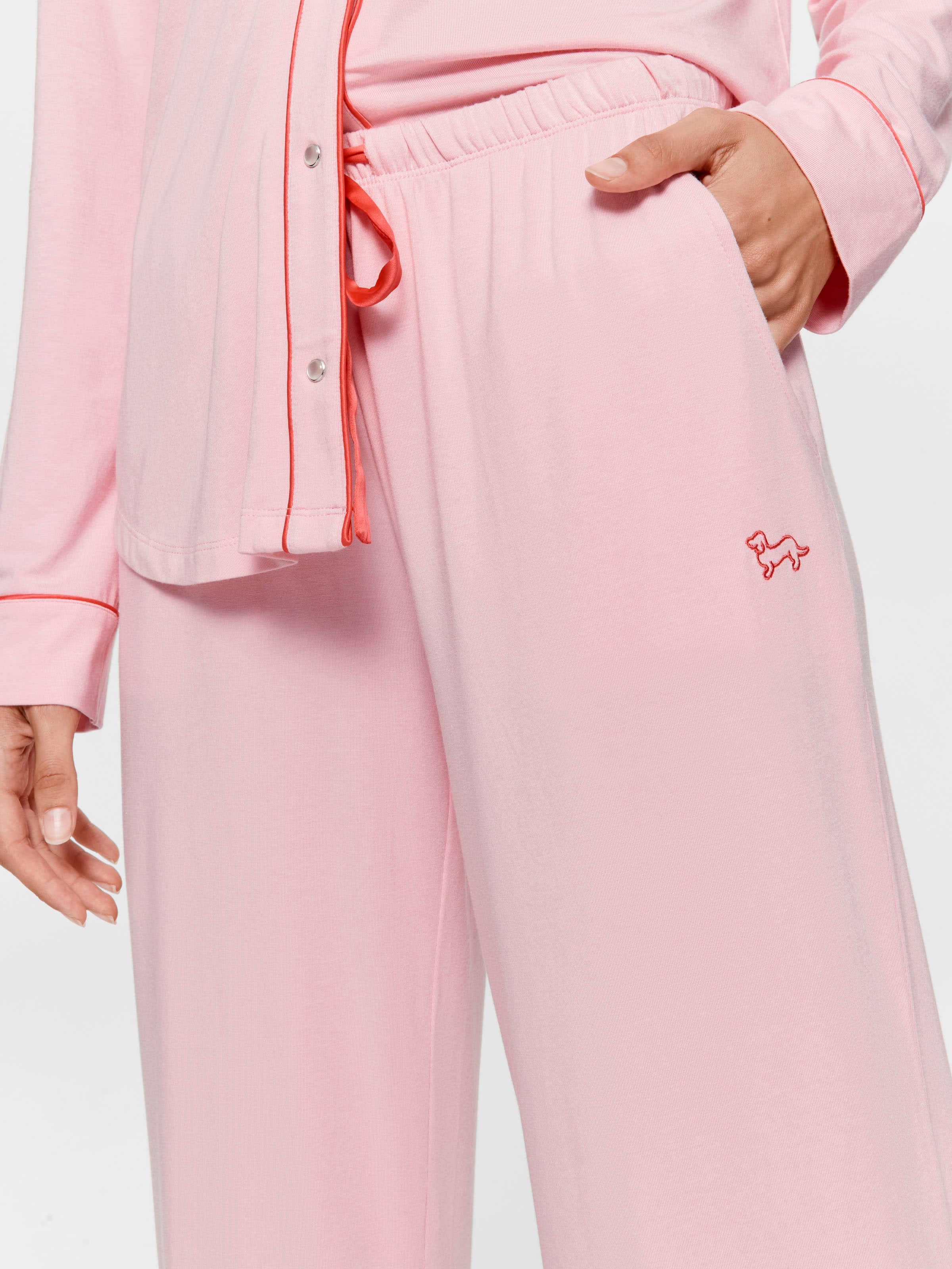 Western Bamboo Jersey Straight Leg Pj Pant