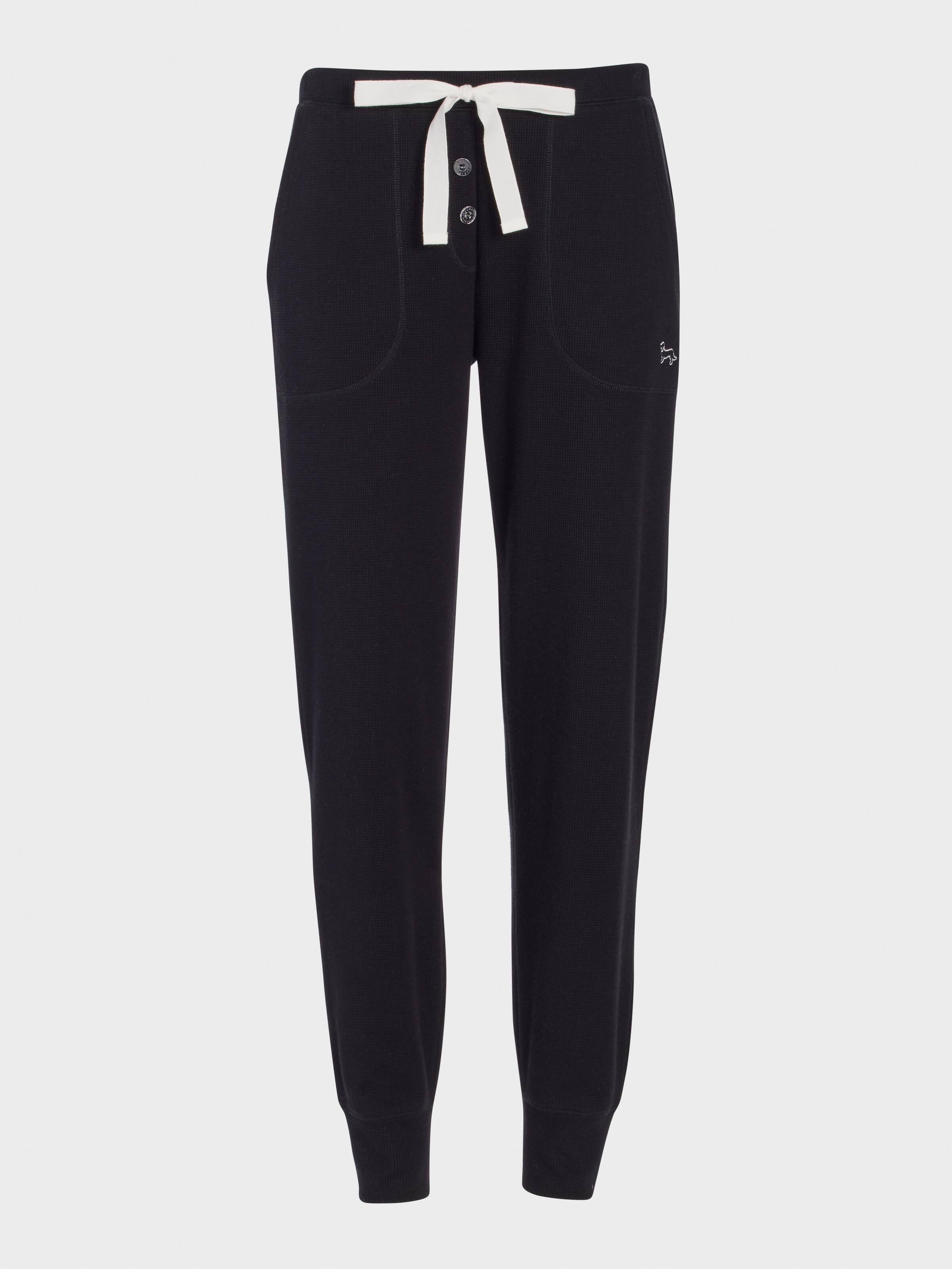 Image for Black Waffle Easy Pj Pant from Peter Alexander