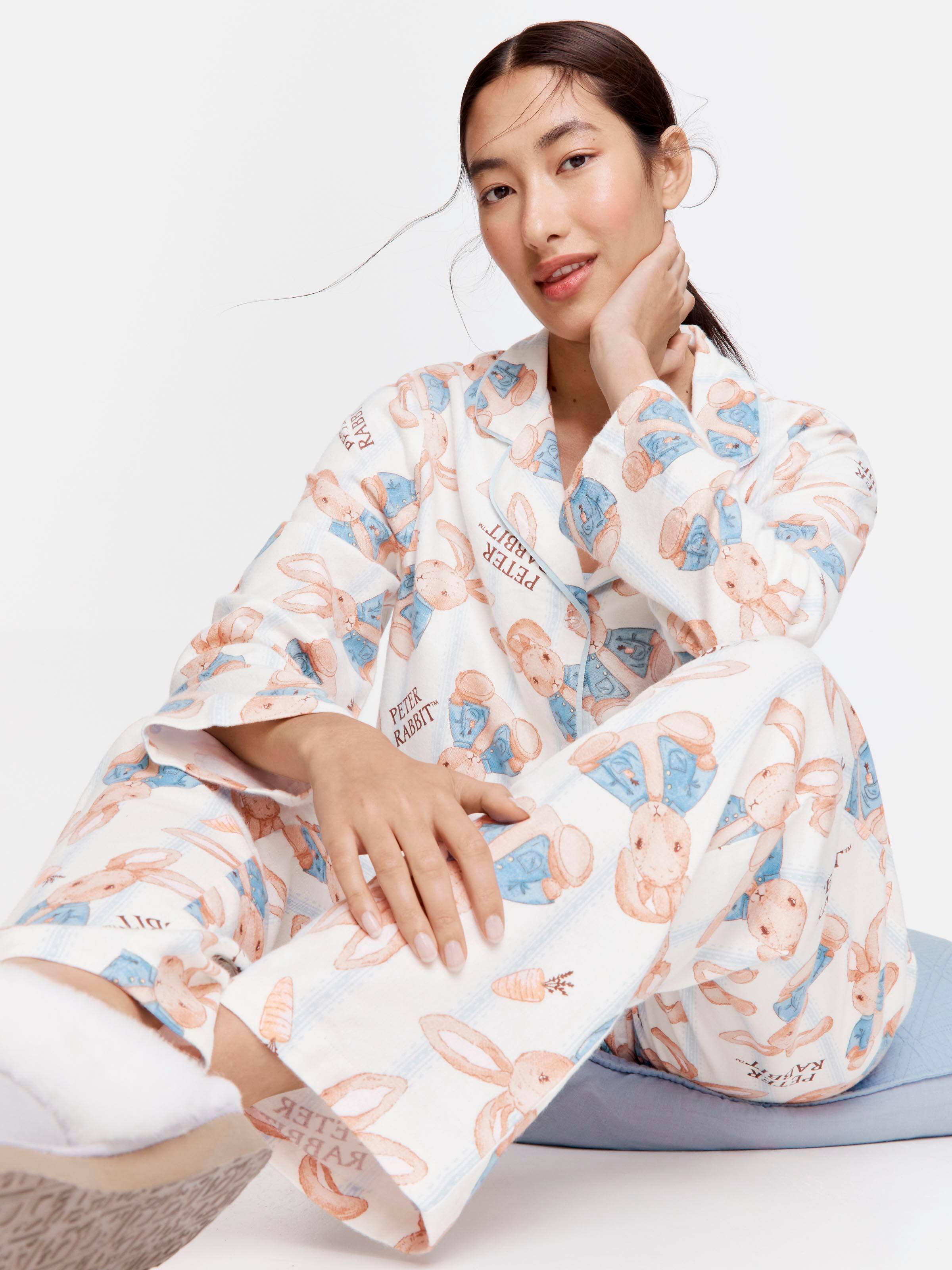 Silk Pyjamas Peter Alexander Easter Pjs @Peter Alexander Sleepwear
