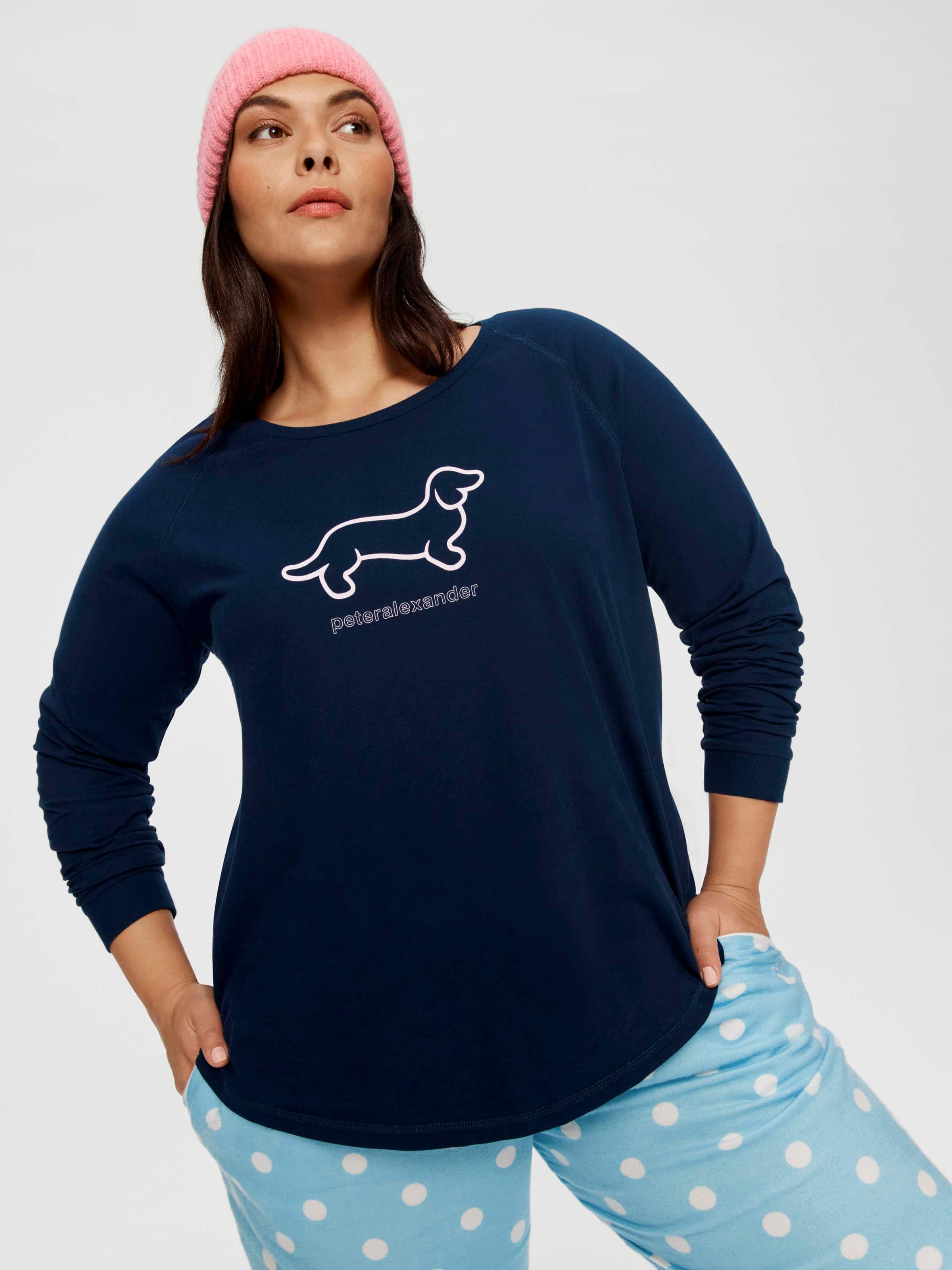 P.A. Plus Classic Long Sleeve Penny Tee
