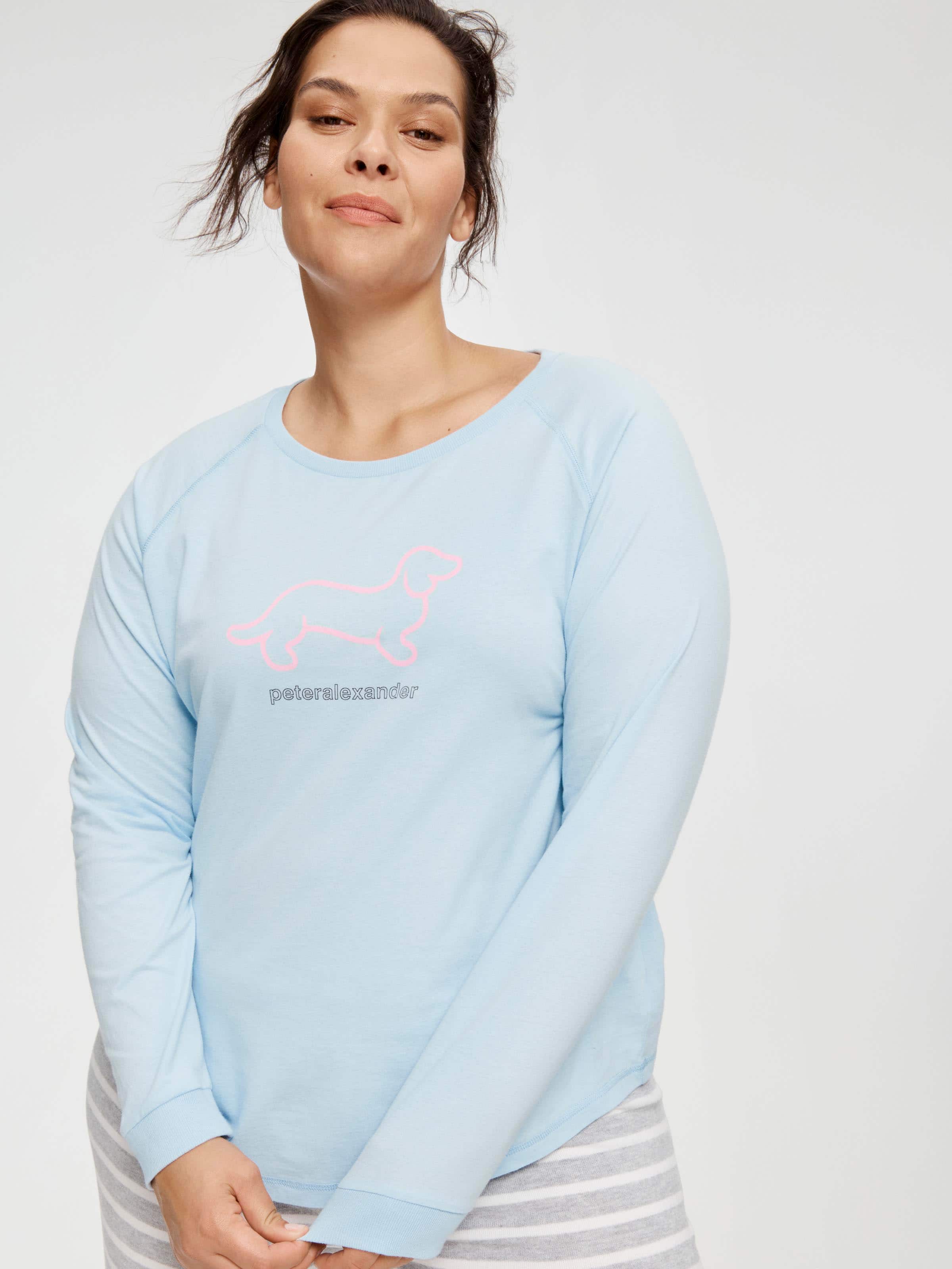 P.A. Plus Classic Long Sleeve Penny Tee