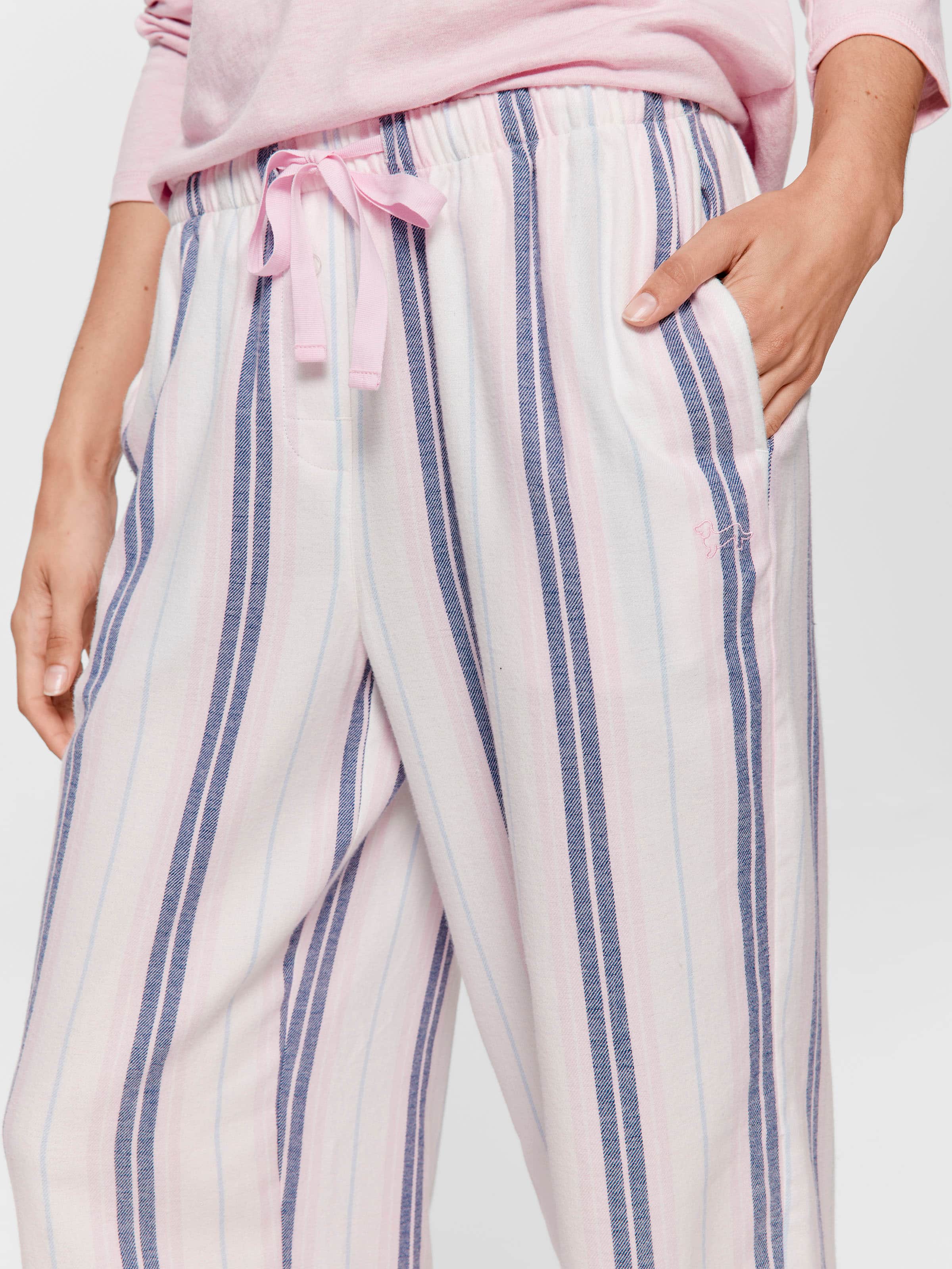 Classic Stripe Flannelette Pj Pant
