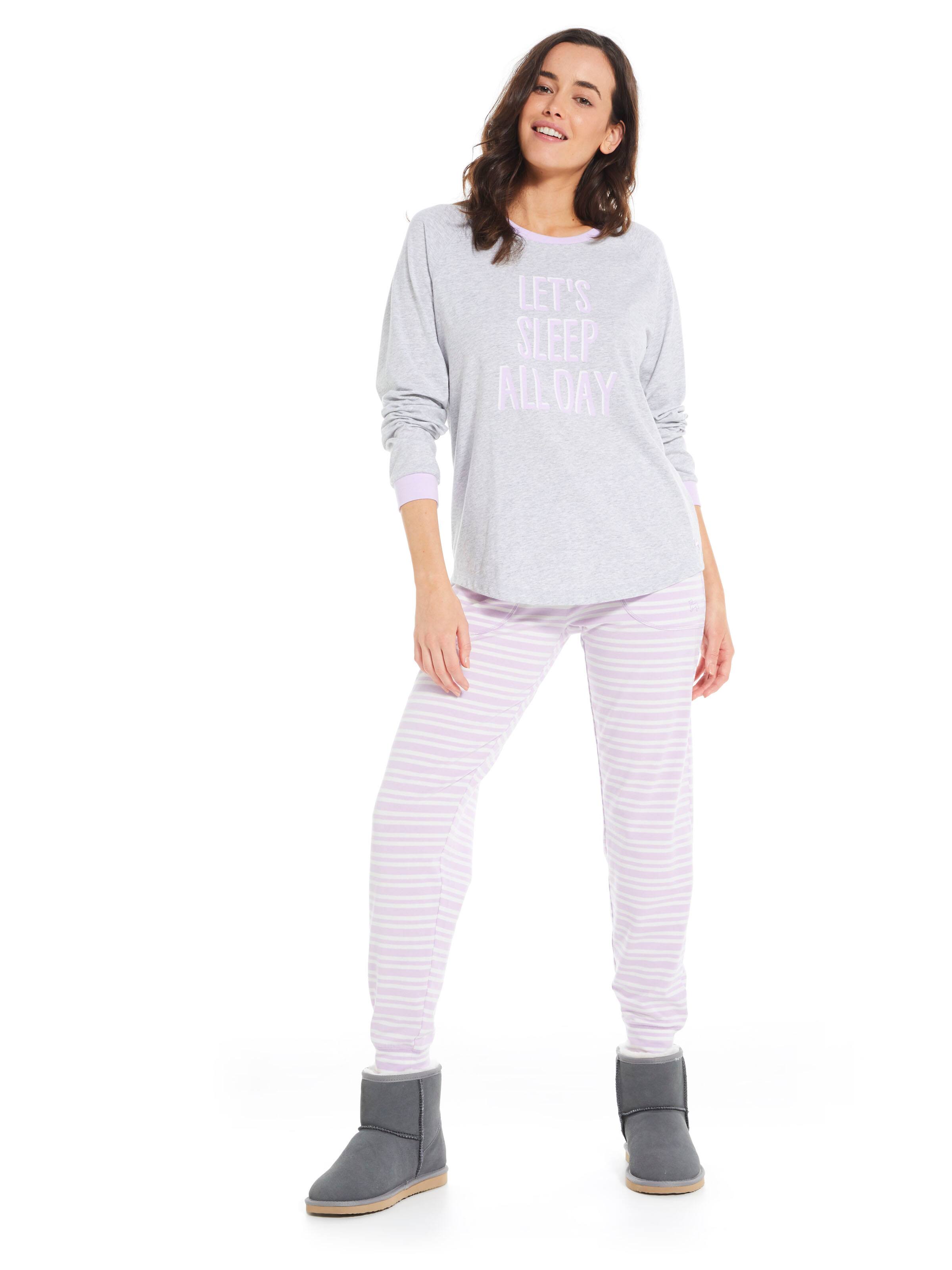 Sleep All Day Raglan Top