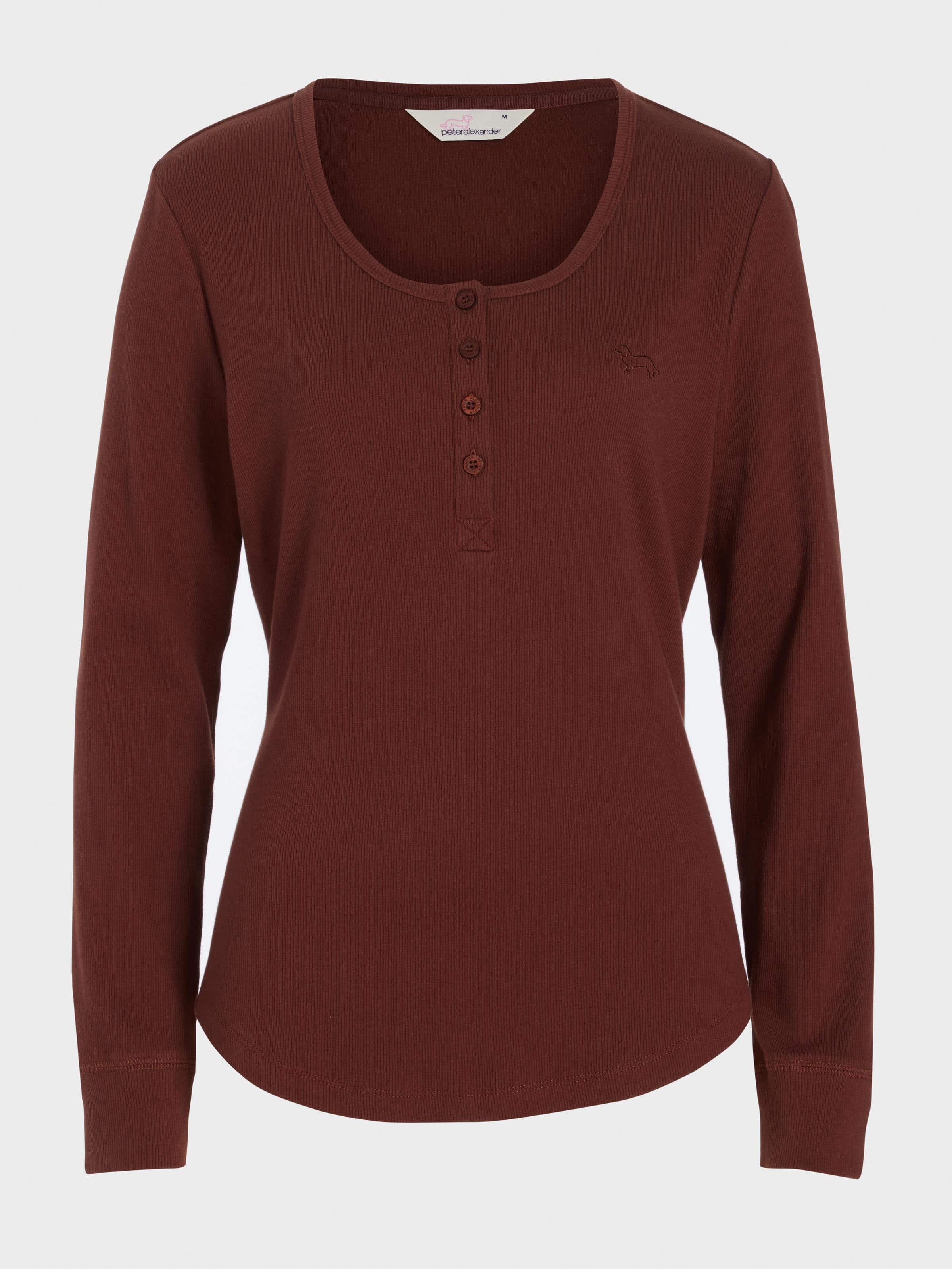 Image for P.A. Classic Rib Henley from Peter Alexander