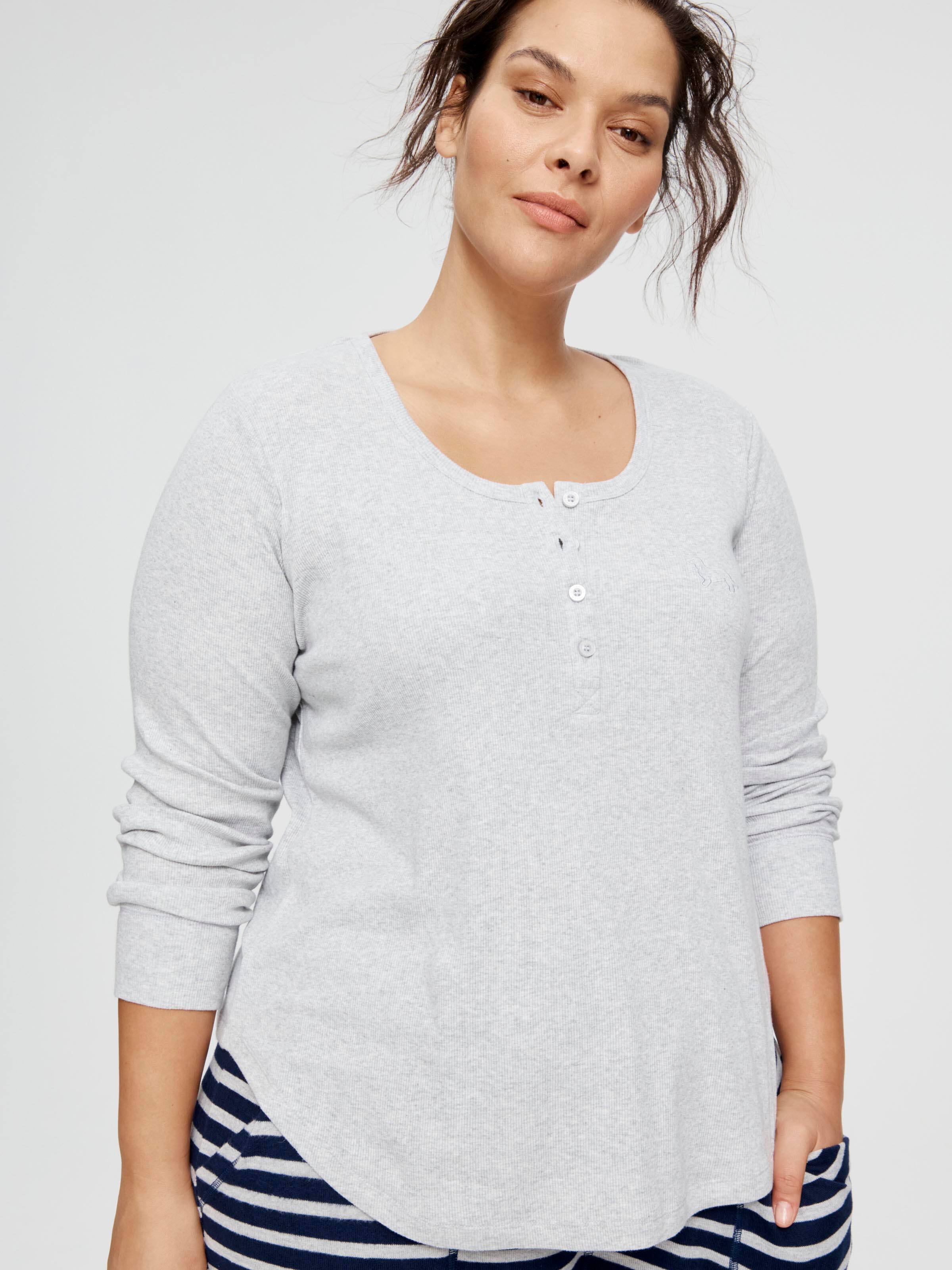 P.A. Plus Classic Rib Henley