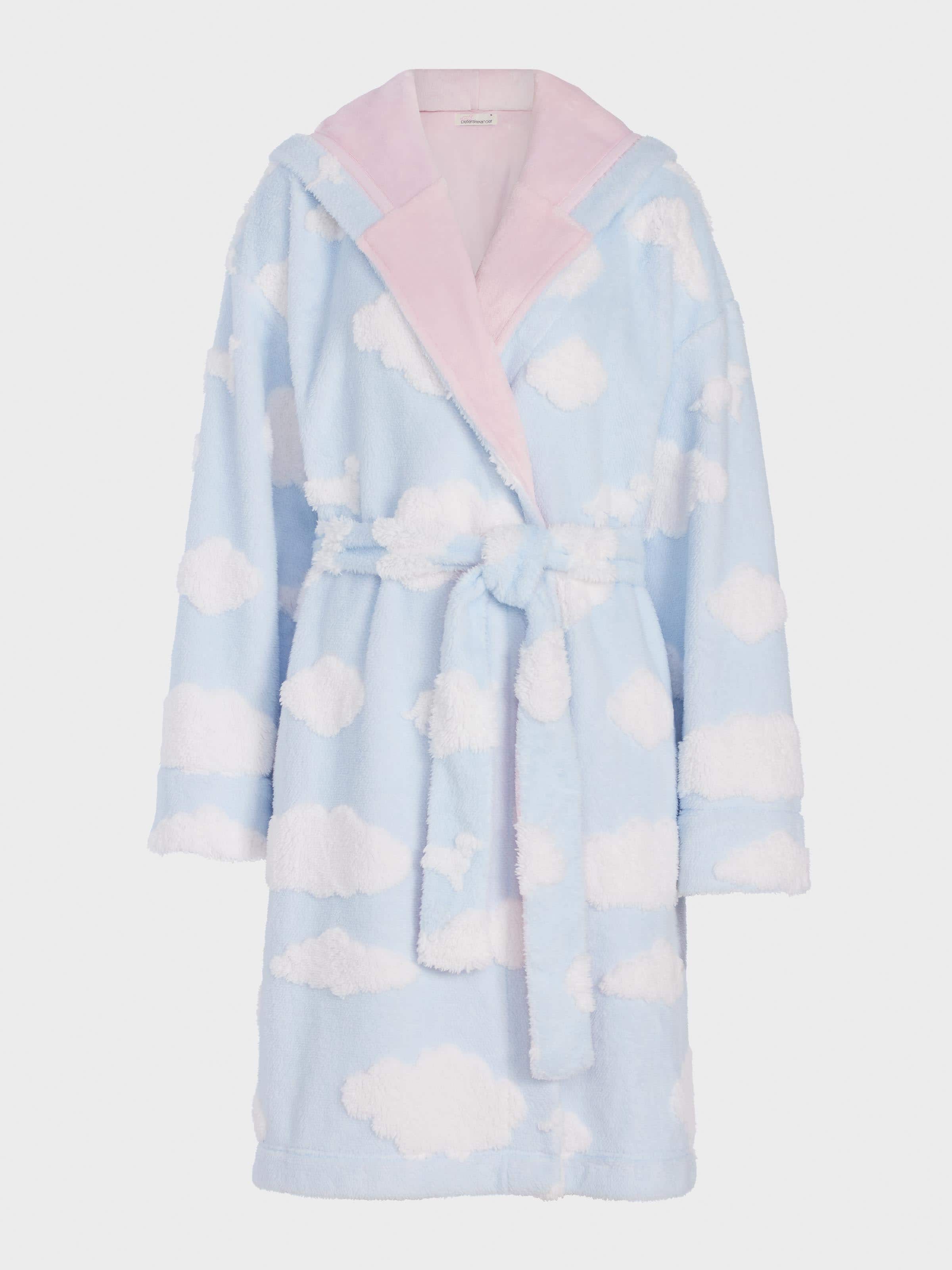 Image for Fluffy Cloud Hooded Gown from Peter Alexander