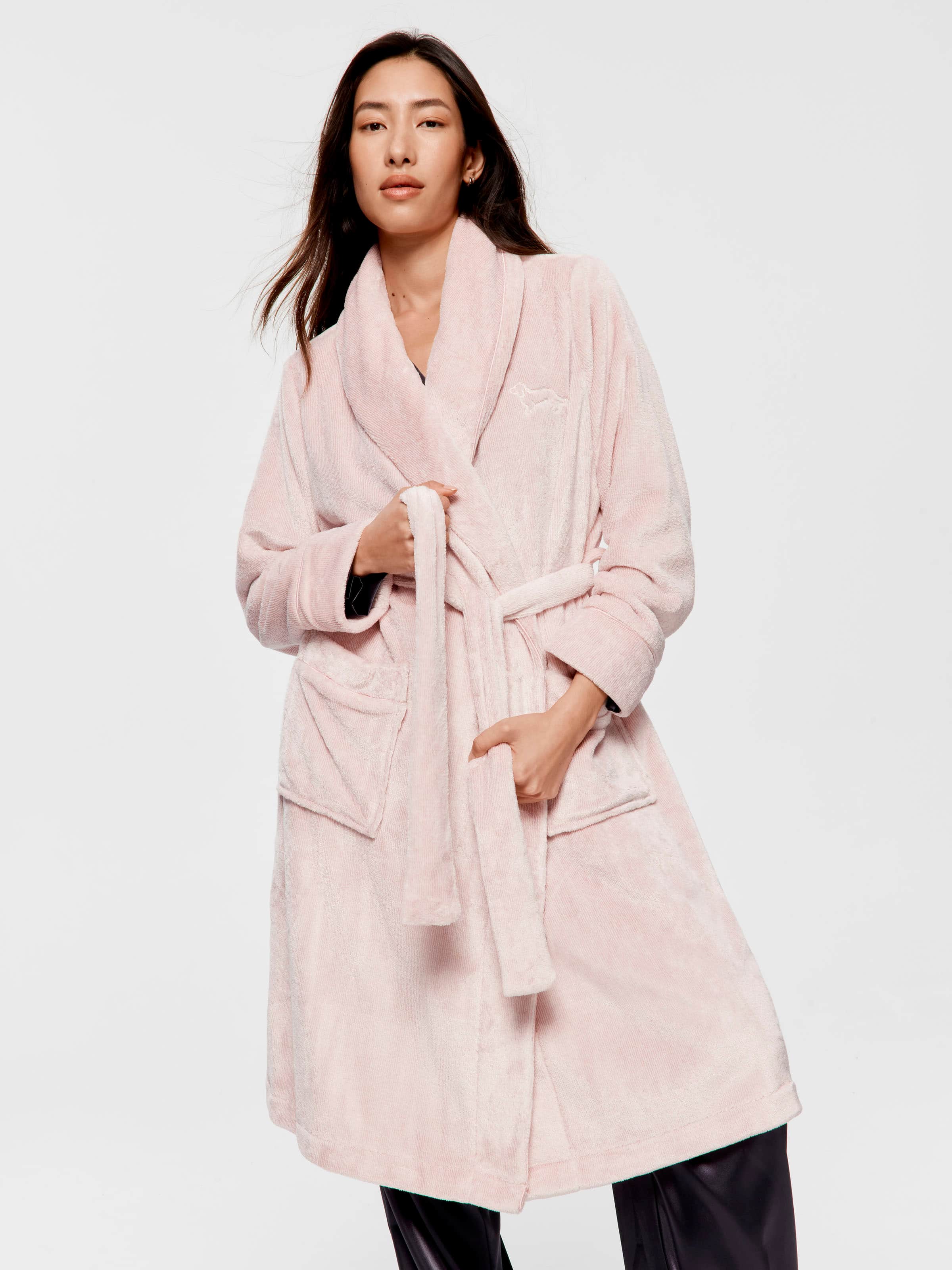 Image for Pink Stripe Fashion Gown from Peter Alexander