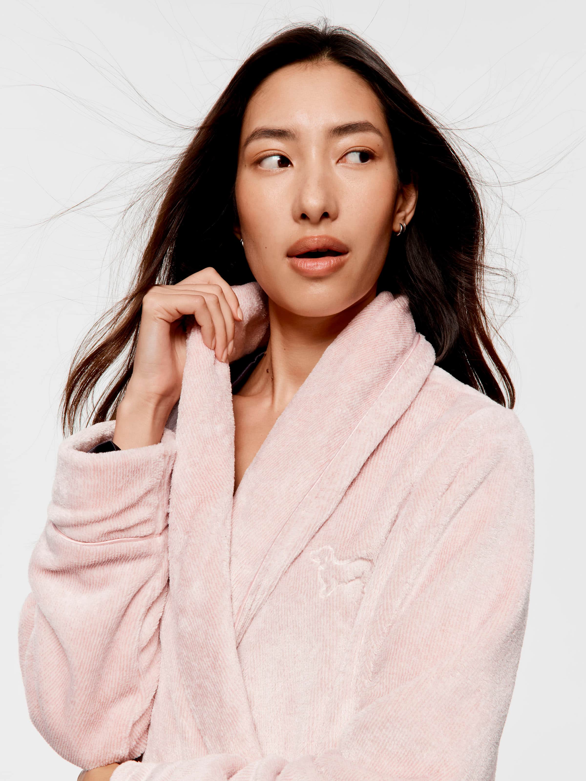 Image for Pink Stripe Fashion Gown from Peter Alexander