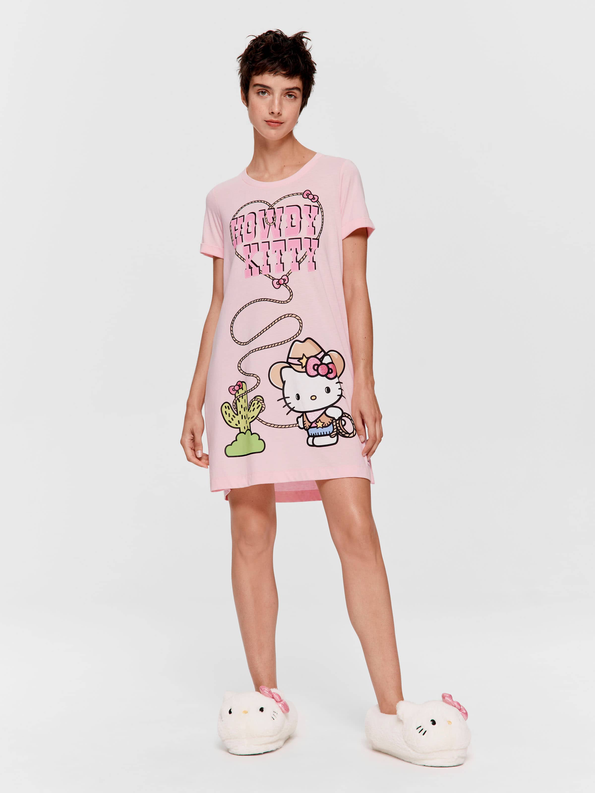 Image for Howdy Hello Kitty Sleep Tee from Peter Alexander