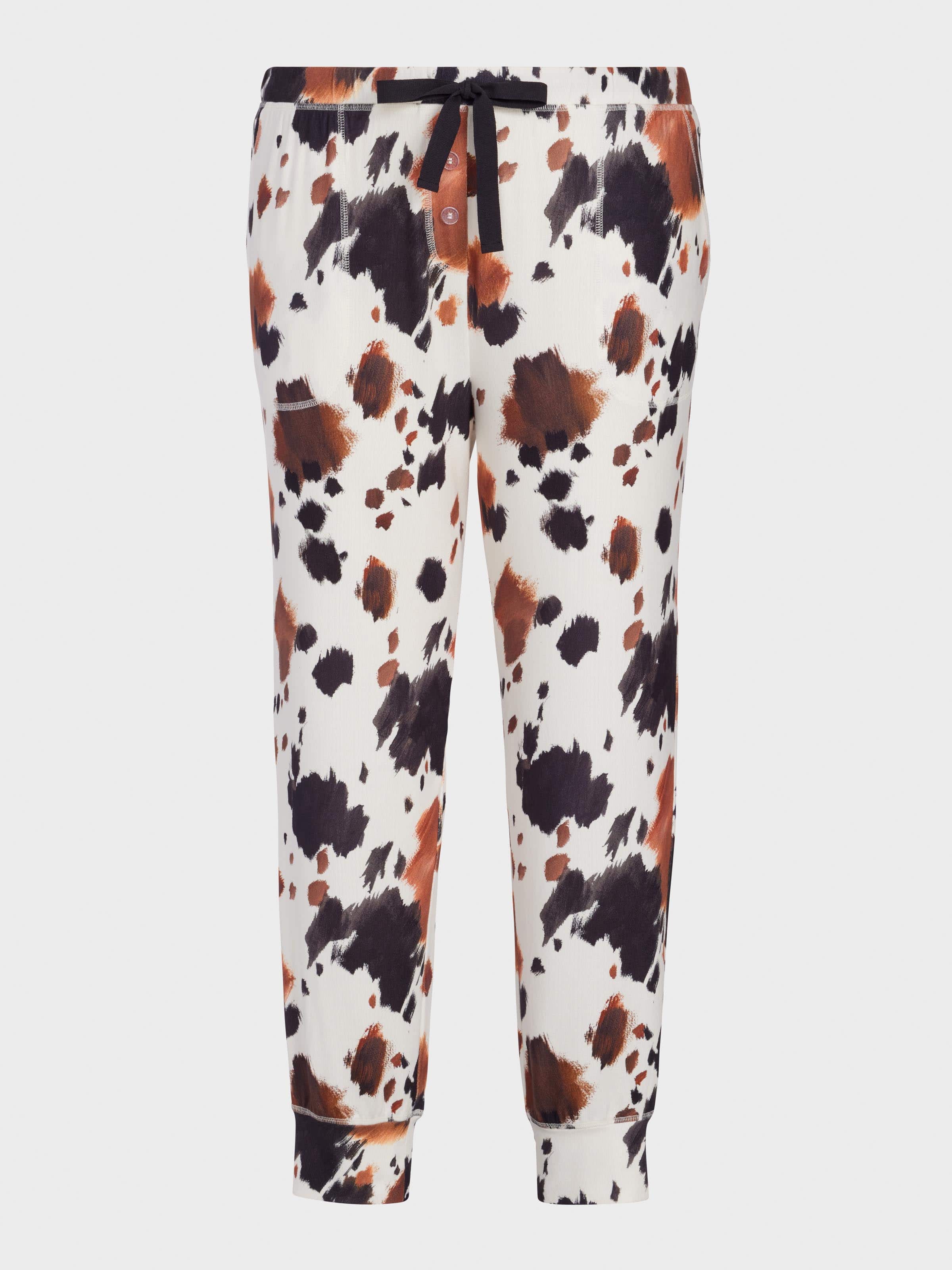 Image for P.A. Plus Cow Plush Easy Pj Pant from Peter Alexander