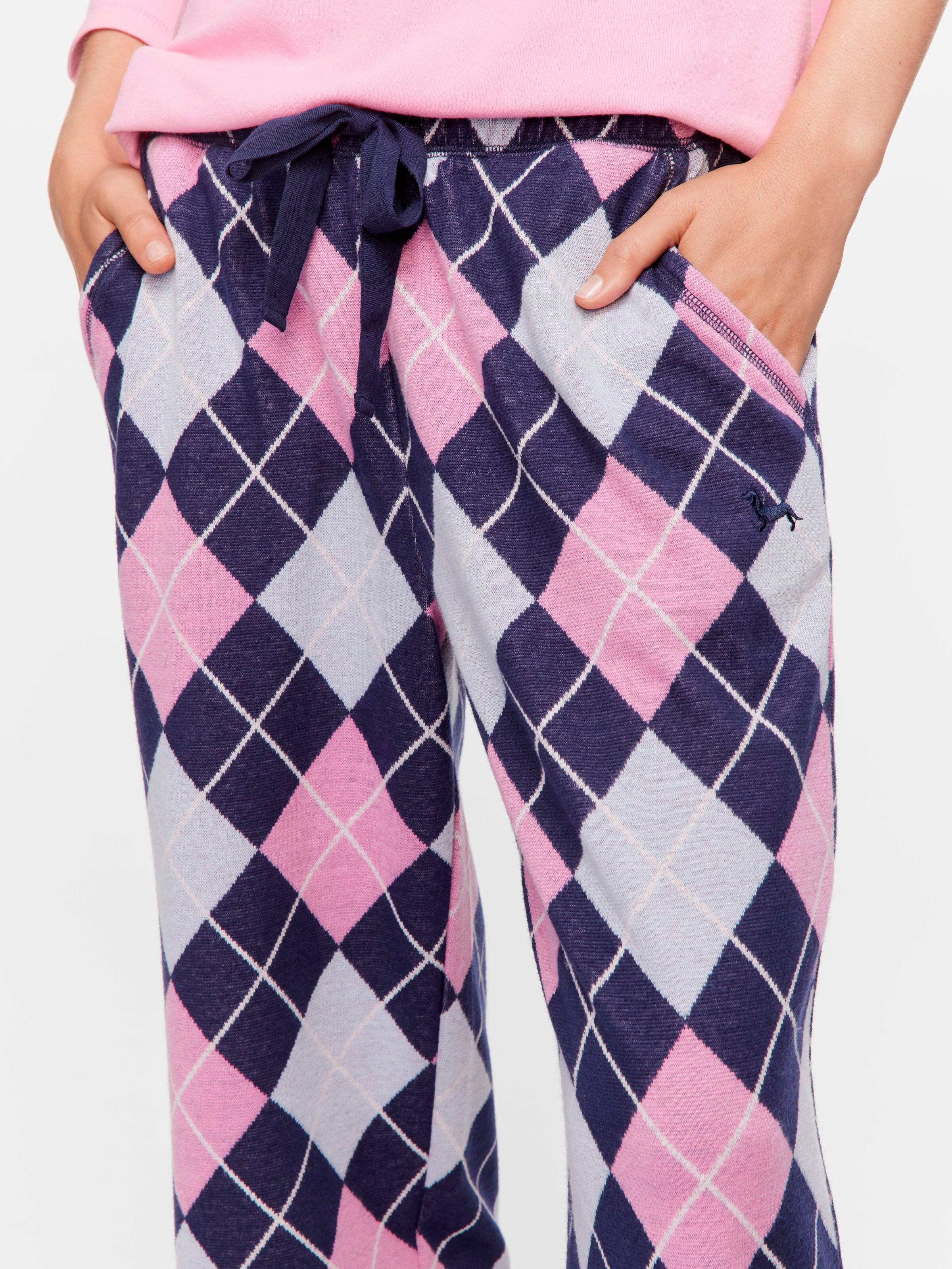 Image for Argyle Straight Leg Pj Pant from Peter Alexander