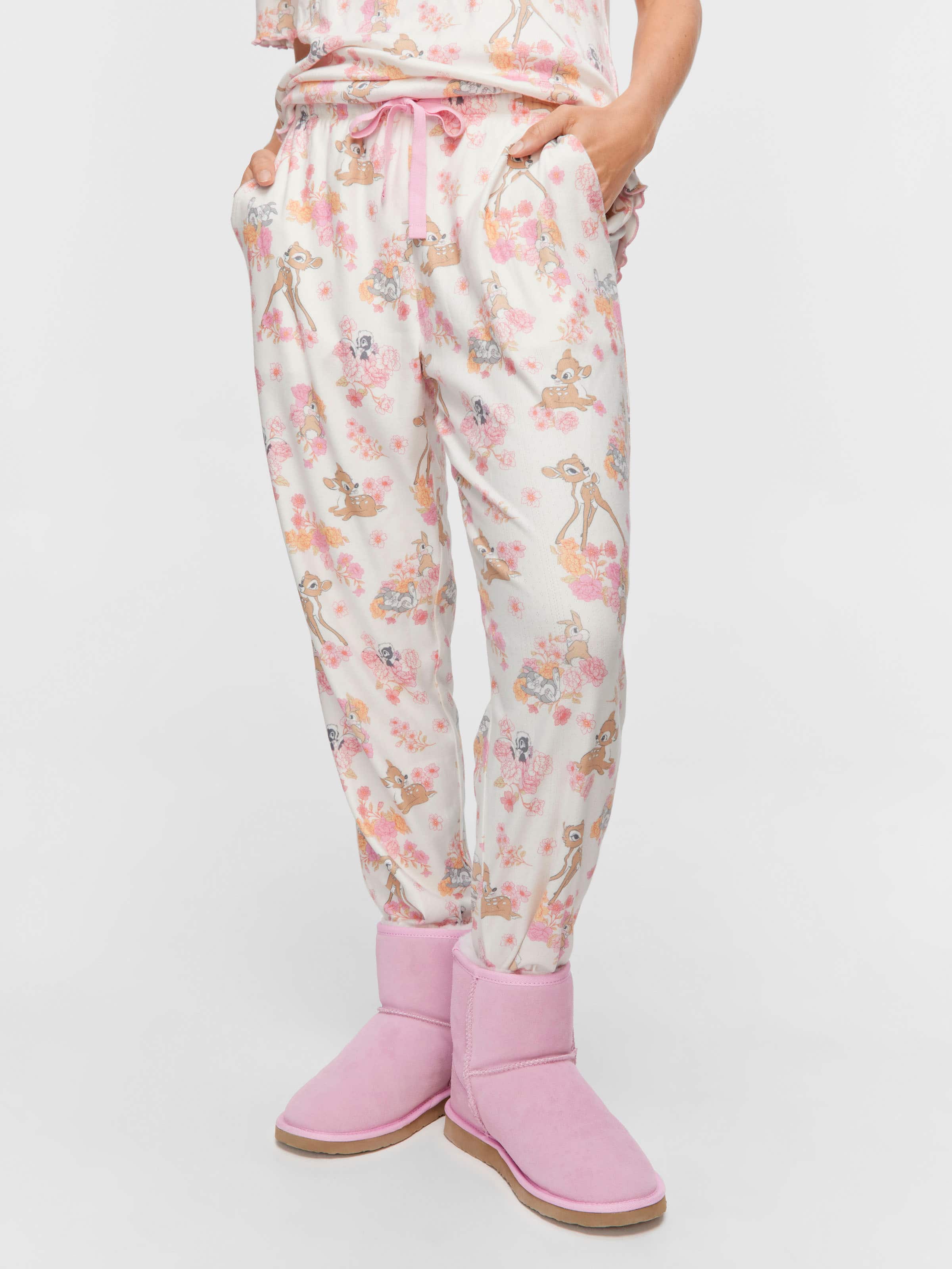 Image for Bambi Tapered Leg Pointelle Pj Pant from Peter Alexander
