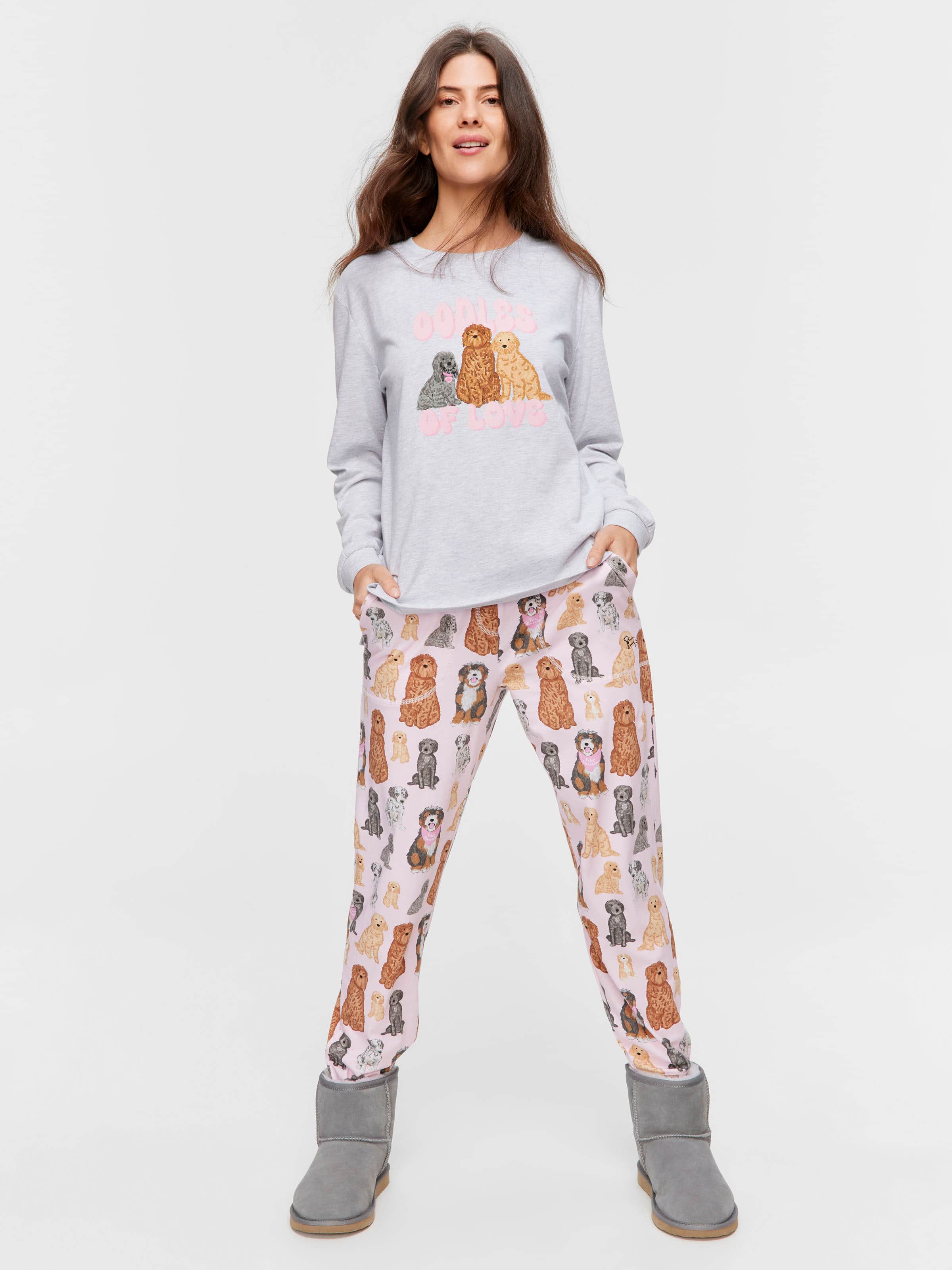 Image for Groodle Oversized Long Sleeve Top from Peter Alexander