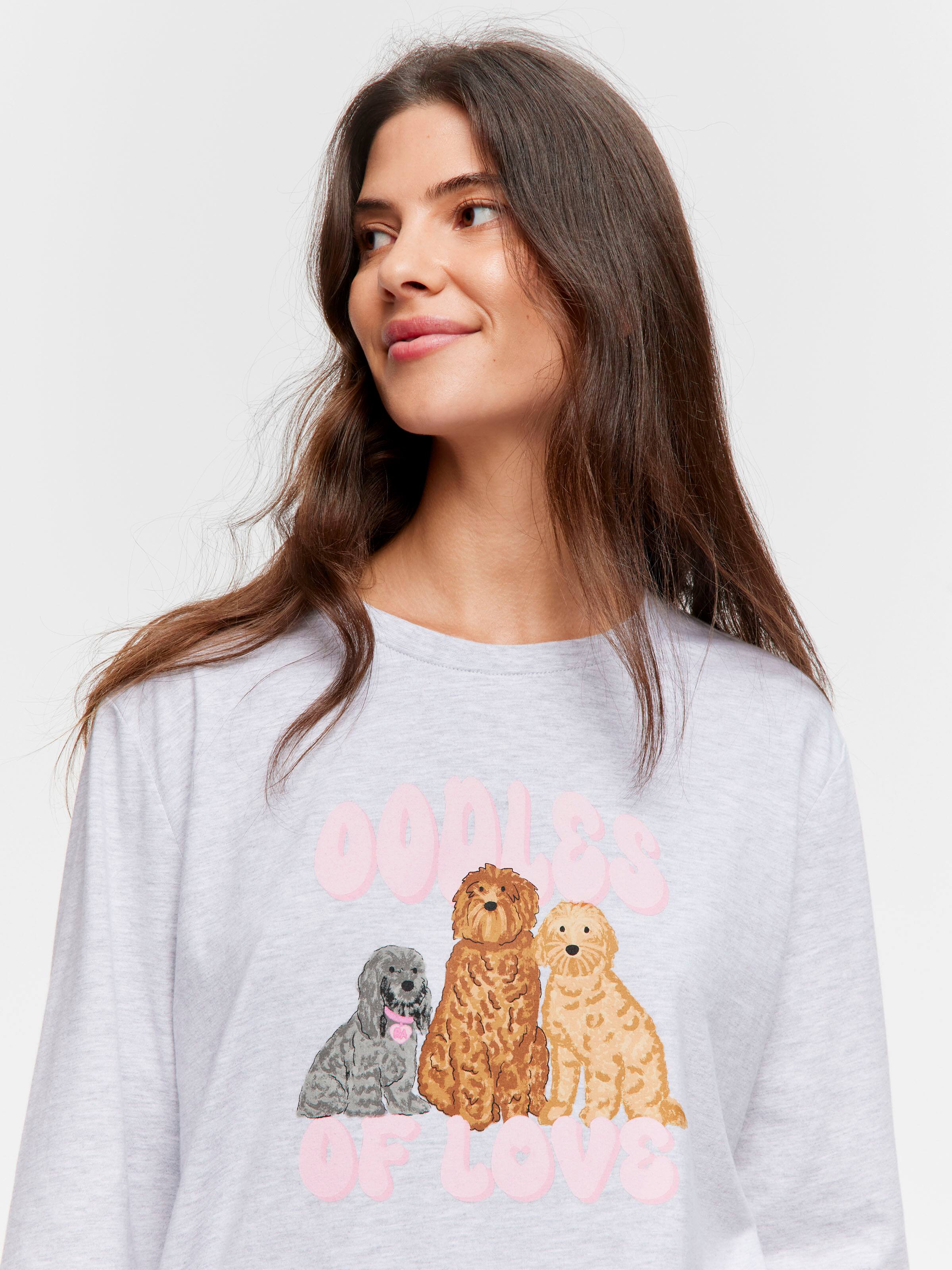 Image for Groodle Oversized Long Sleeve Top from Peter Alexander