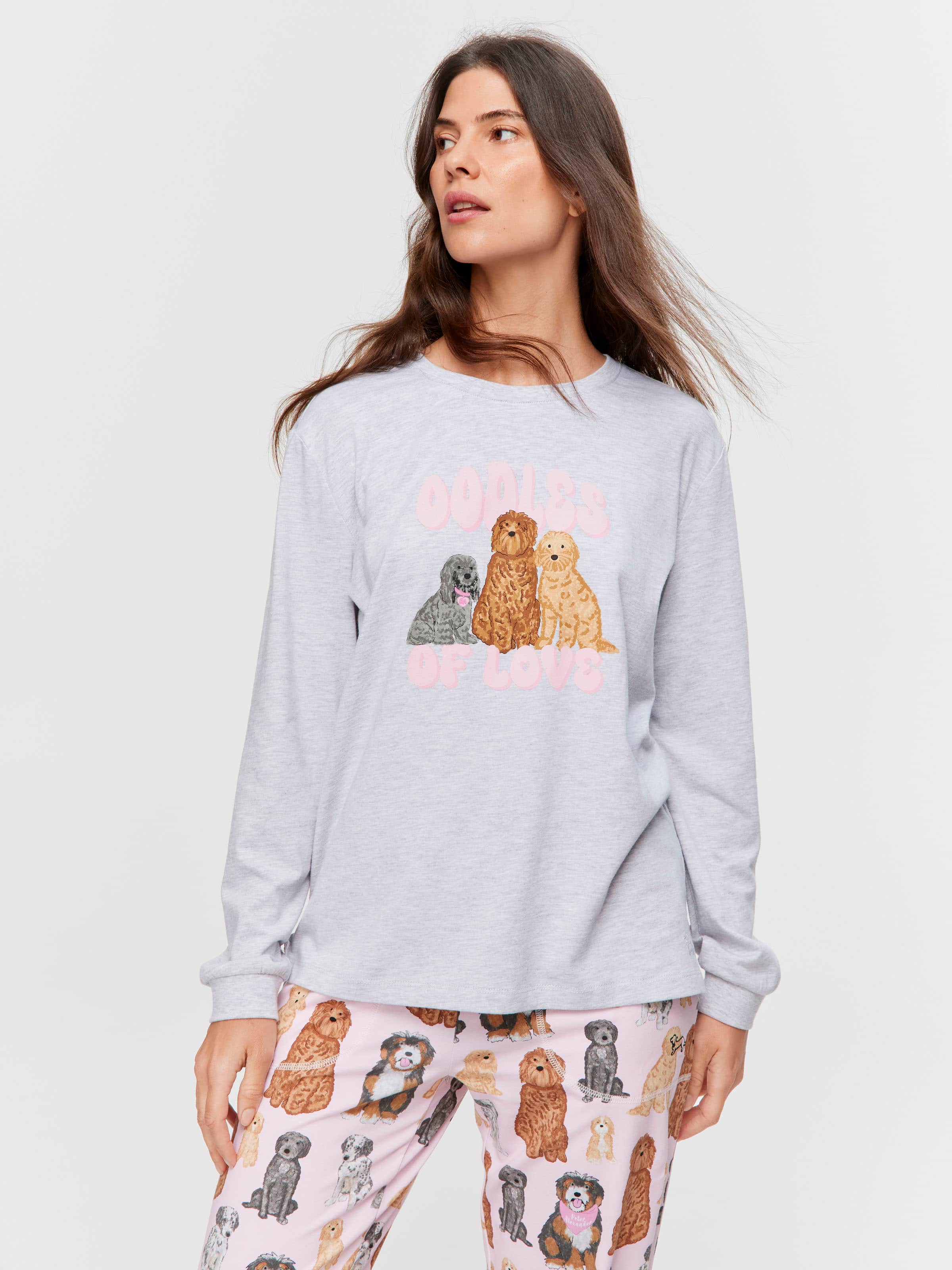 Image for Groodle Oversized Long Sleeve Top from Peter Alexander