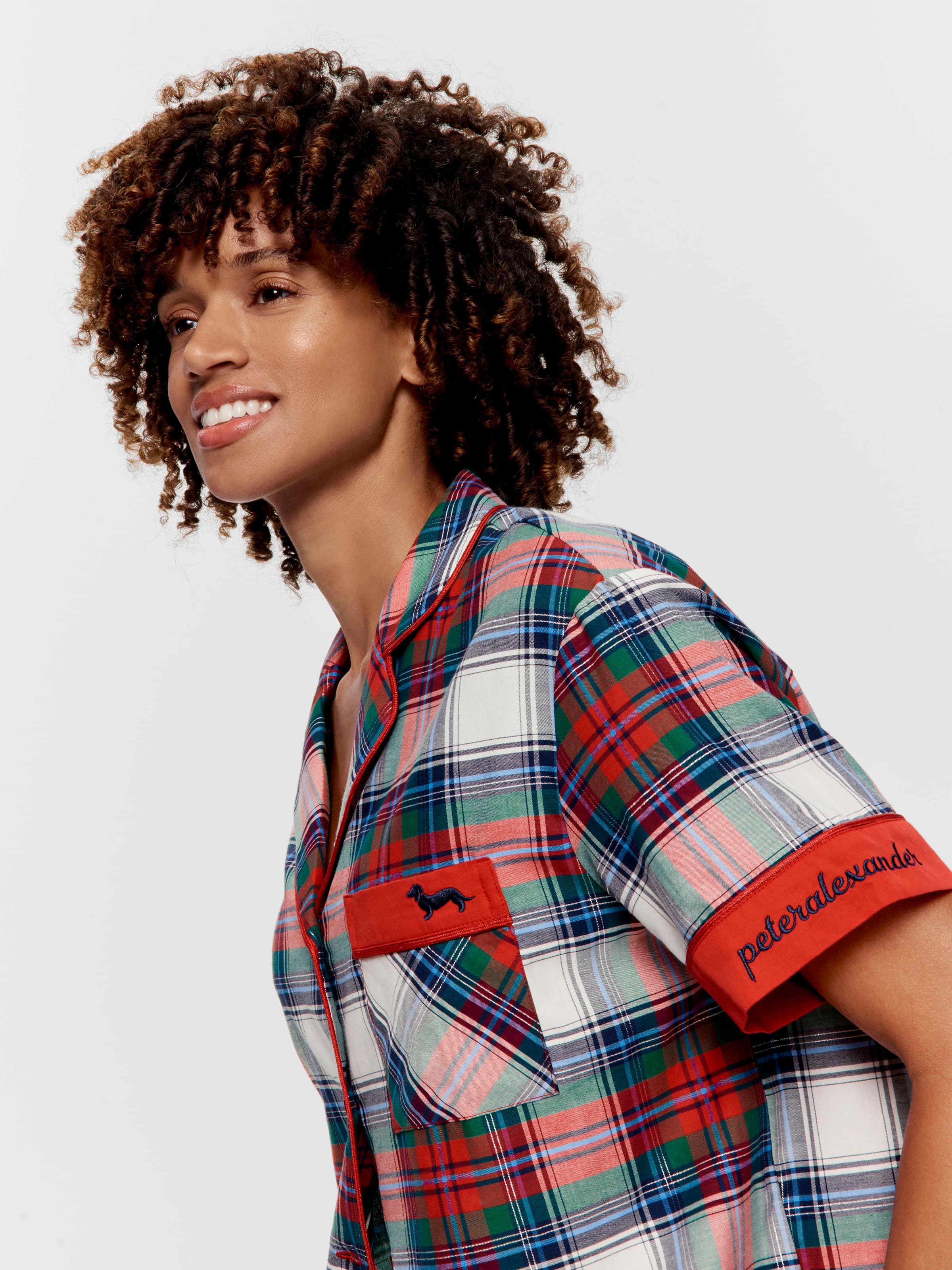 Image for Tartan Short Sleeve Shirt from Peter Alexander
