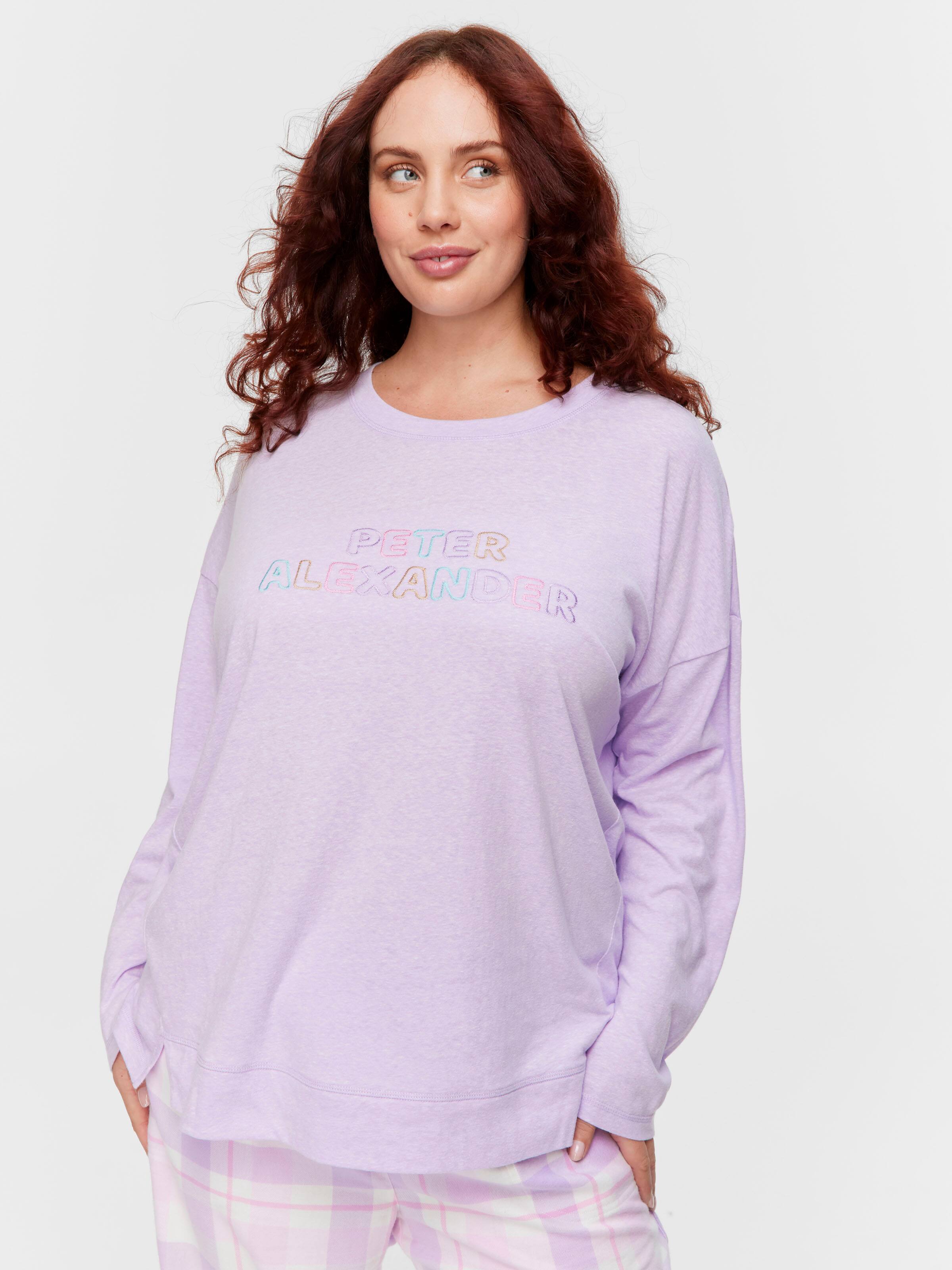 Image for P.A. Plus Lilac Peter Alexander Logo Tee from Peter Alexander