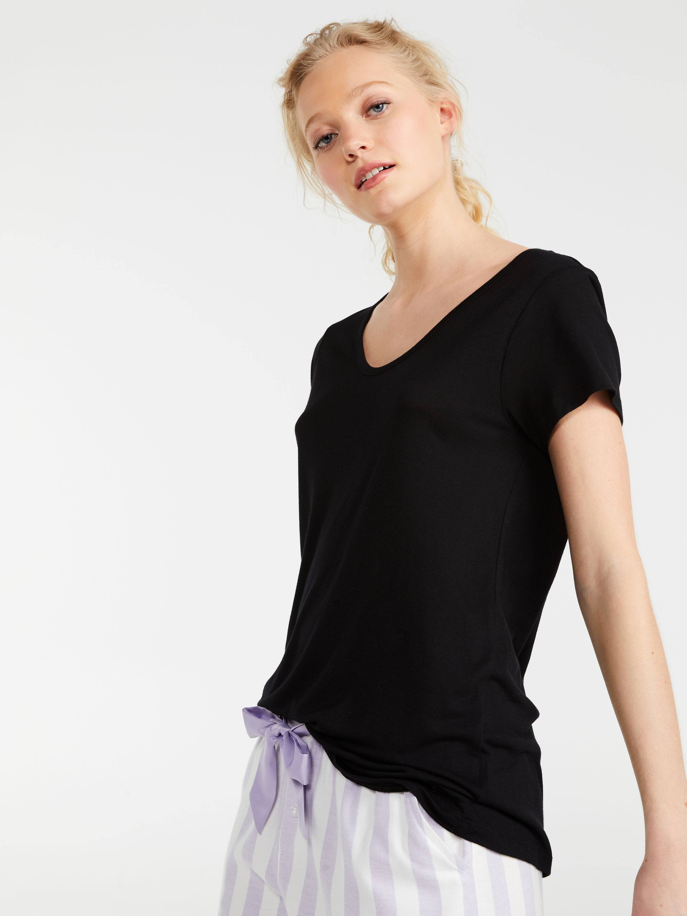 P.A. Classic Comfy V Neck Tee