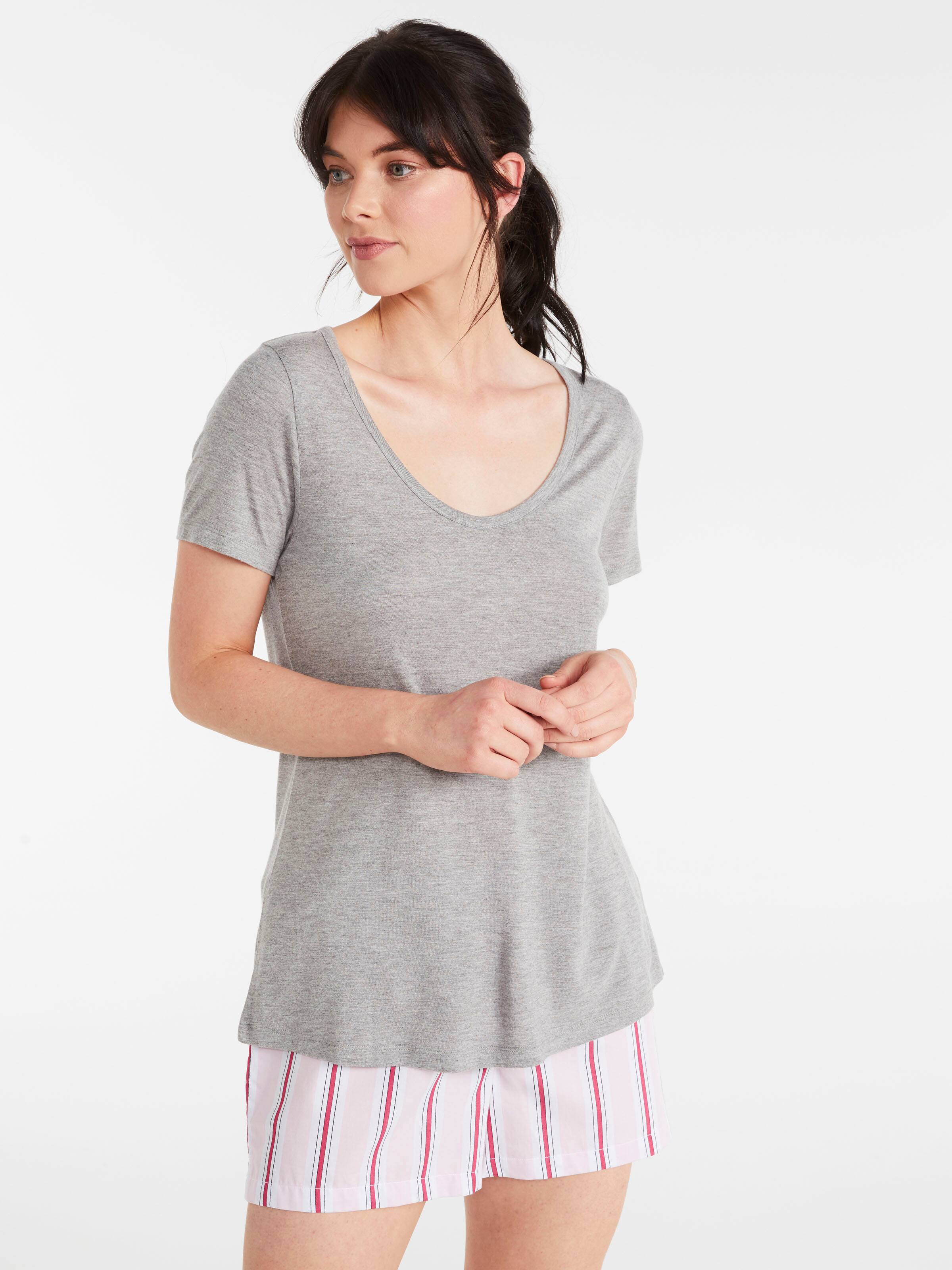 P.A. Classic Comfy V Neck Tee