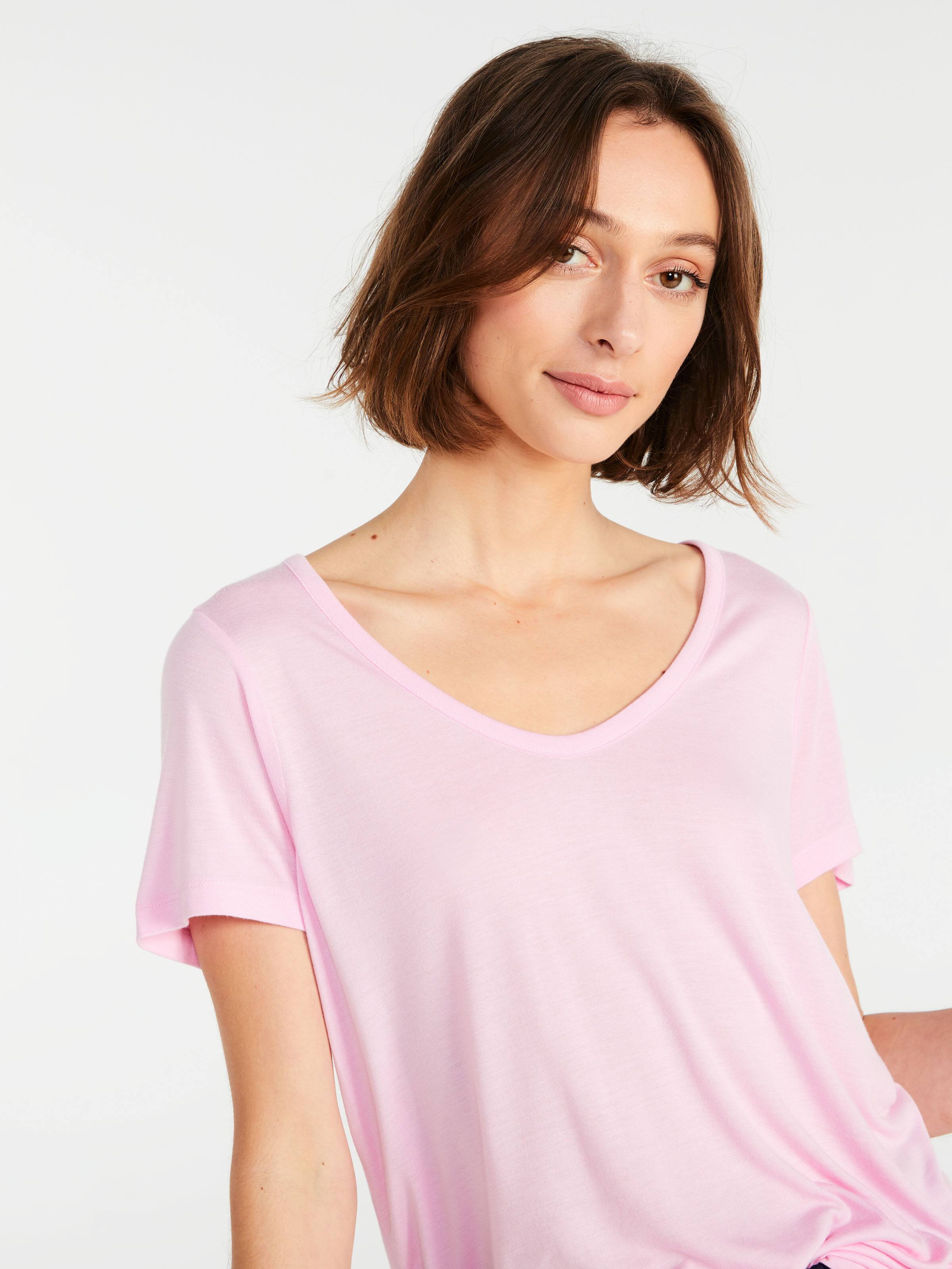 P.A. Classic Comfy V Neck Tee