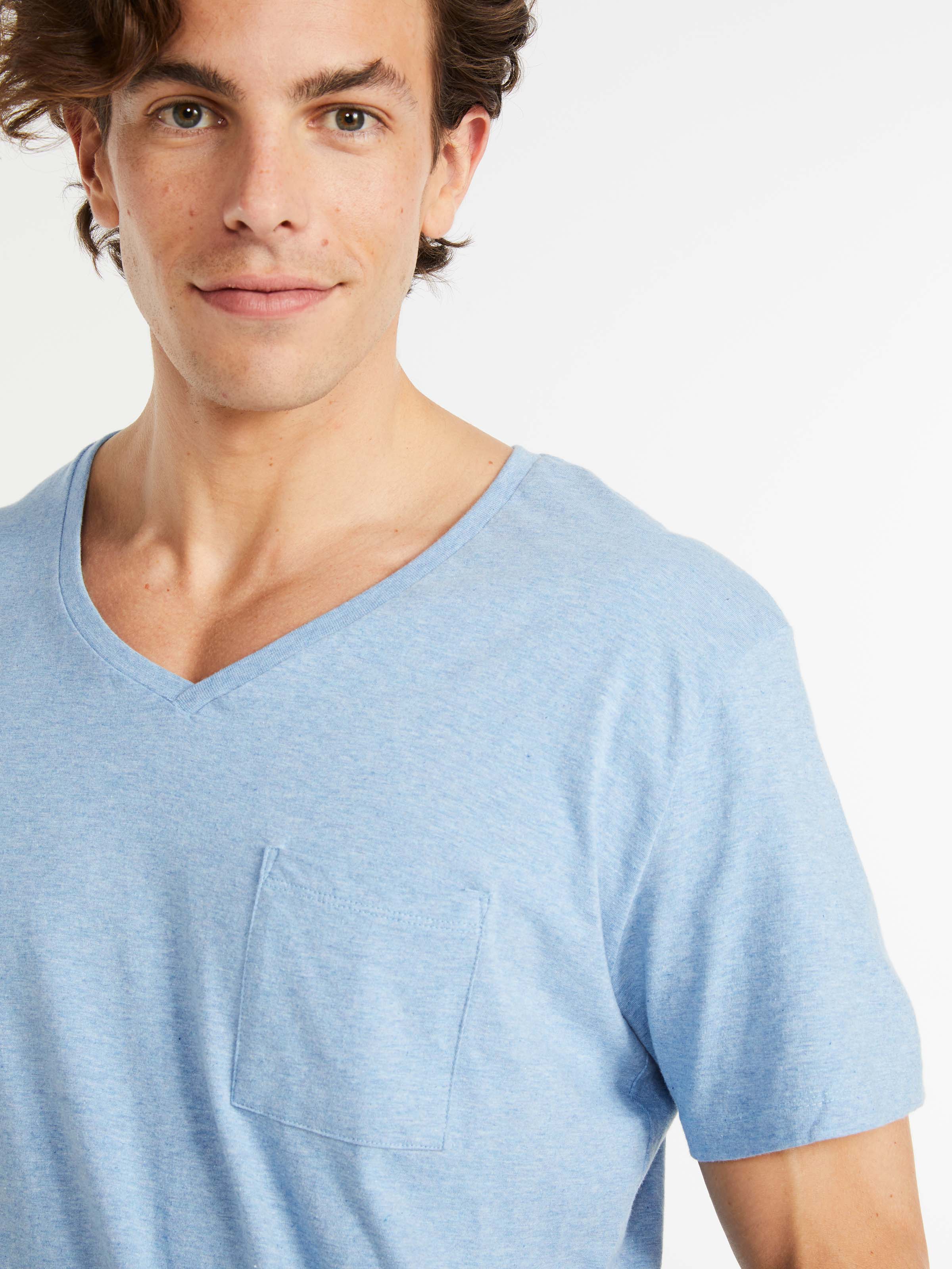 P.A. Classic V Neck Pocket Tee
