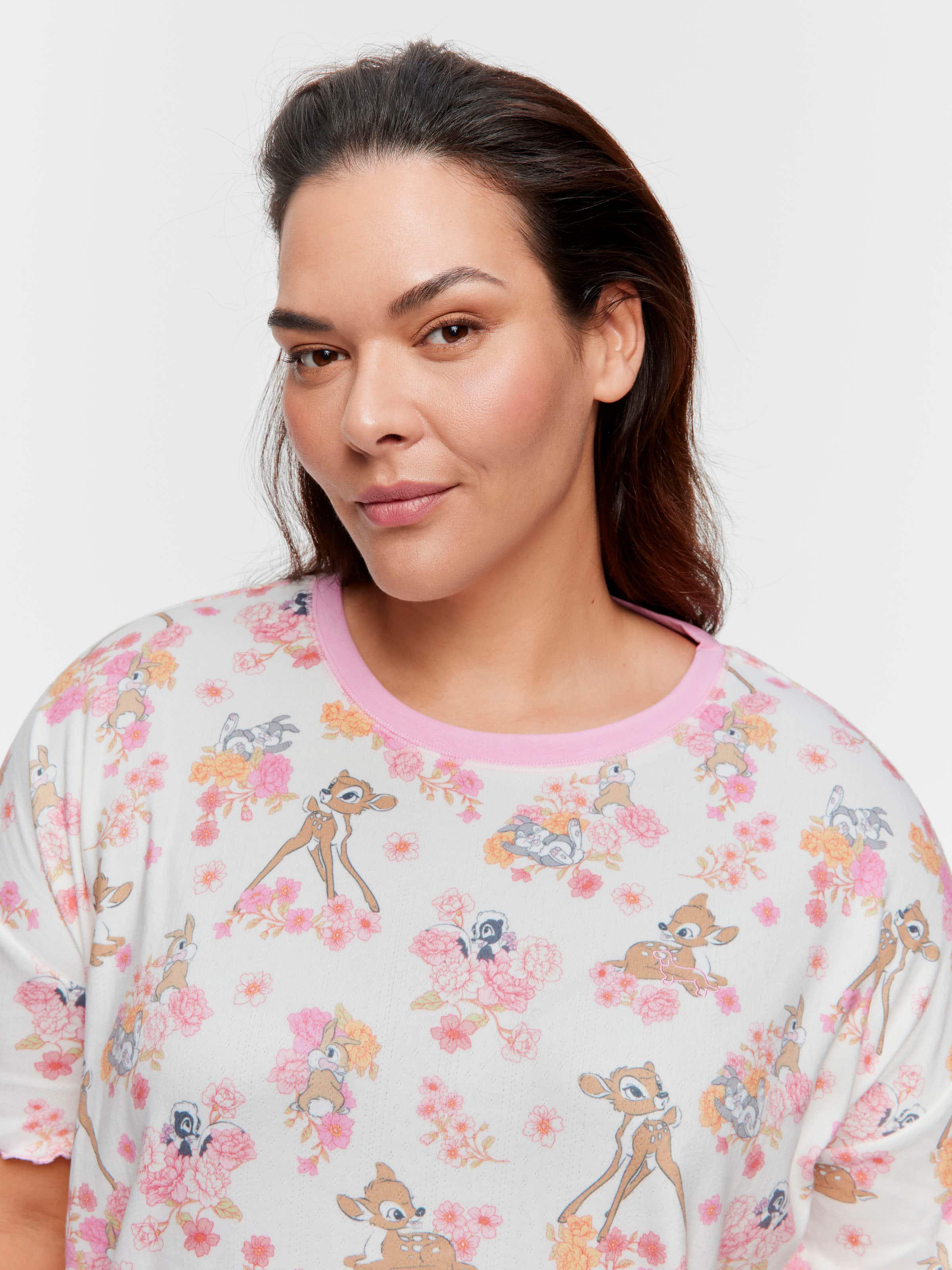 Image for P.A. Plus Bambi Pointelle Oversized Tee from Peter Alexander