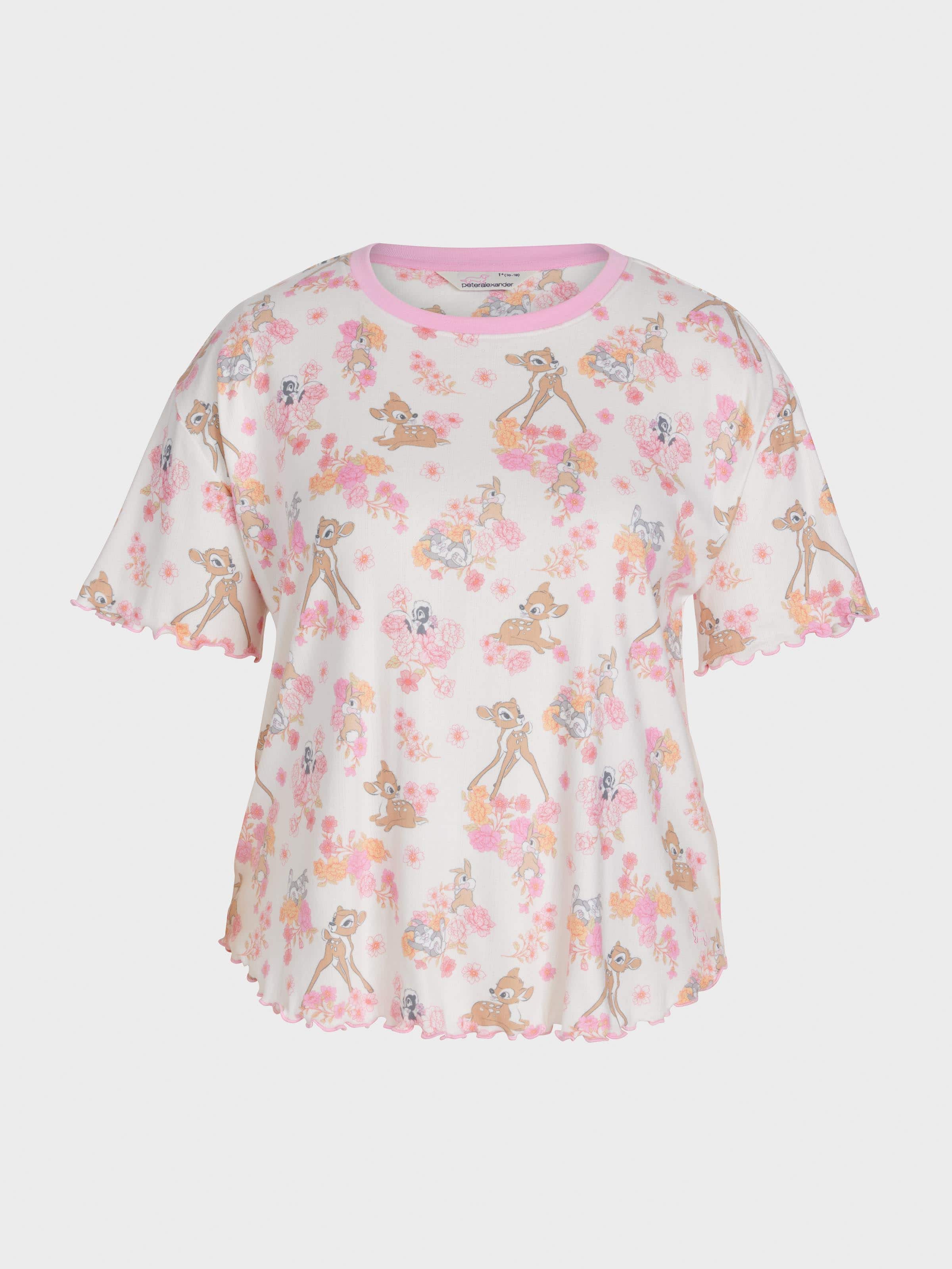 Image for P.A. Plus Bambi Pointelle Oversized Tee from Peter Alexander
