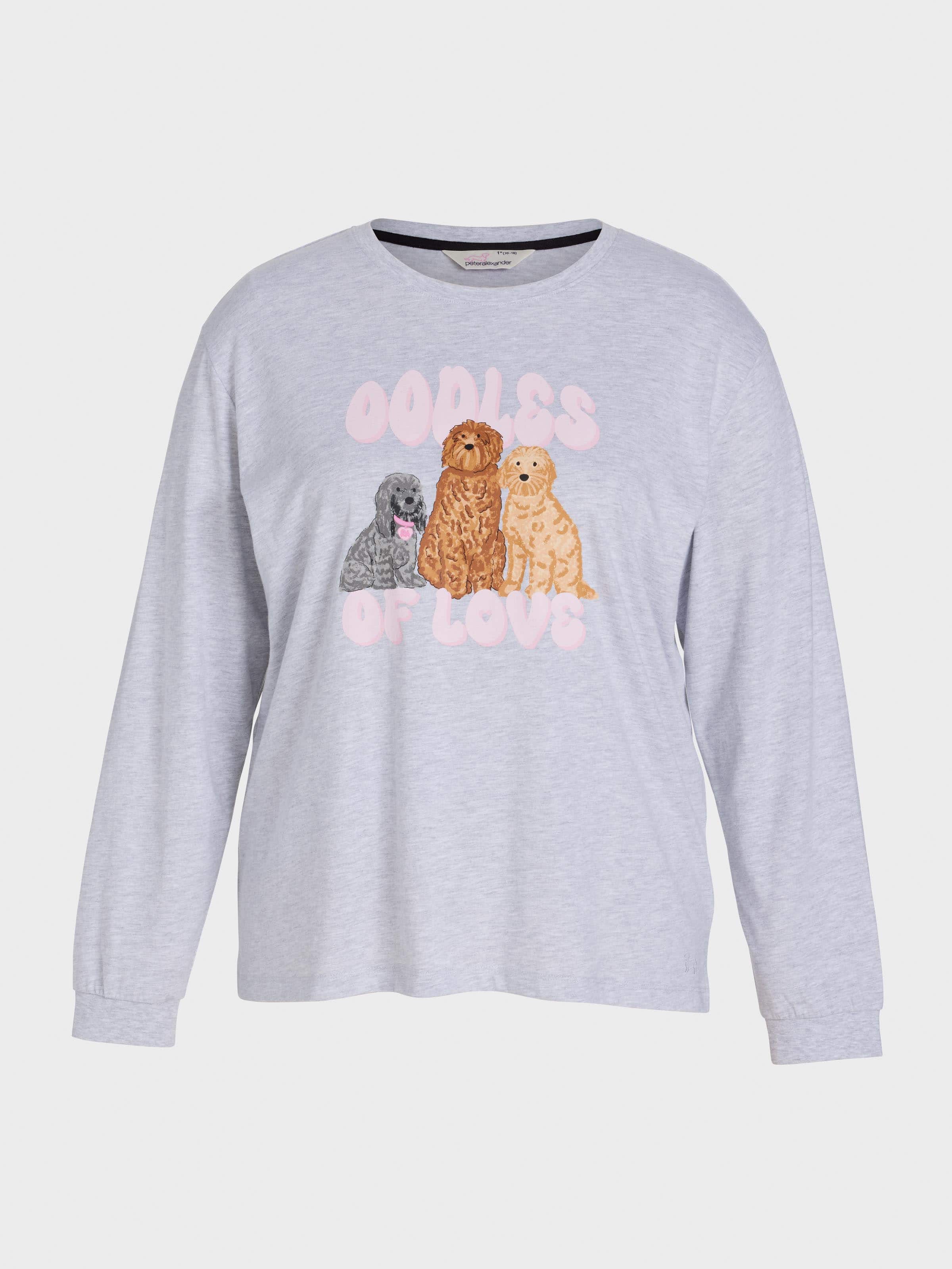 Image for P.A. Plus Groodle Oversized Long Sleeve Top from Peter Alexander
