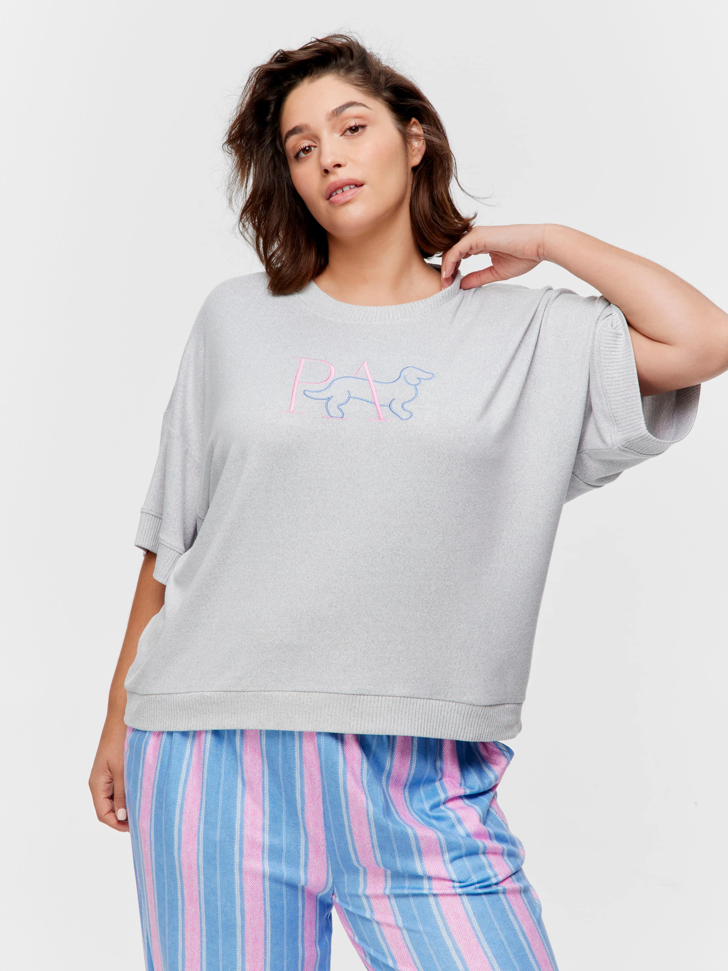 P.A. Plus Penny Plush Oversized Tee