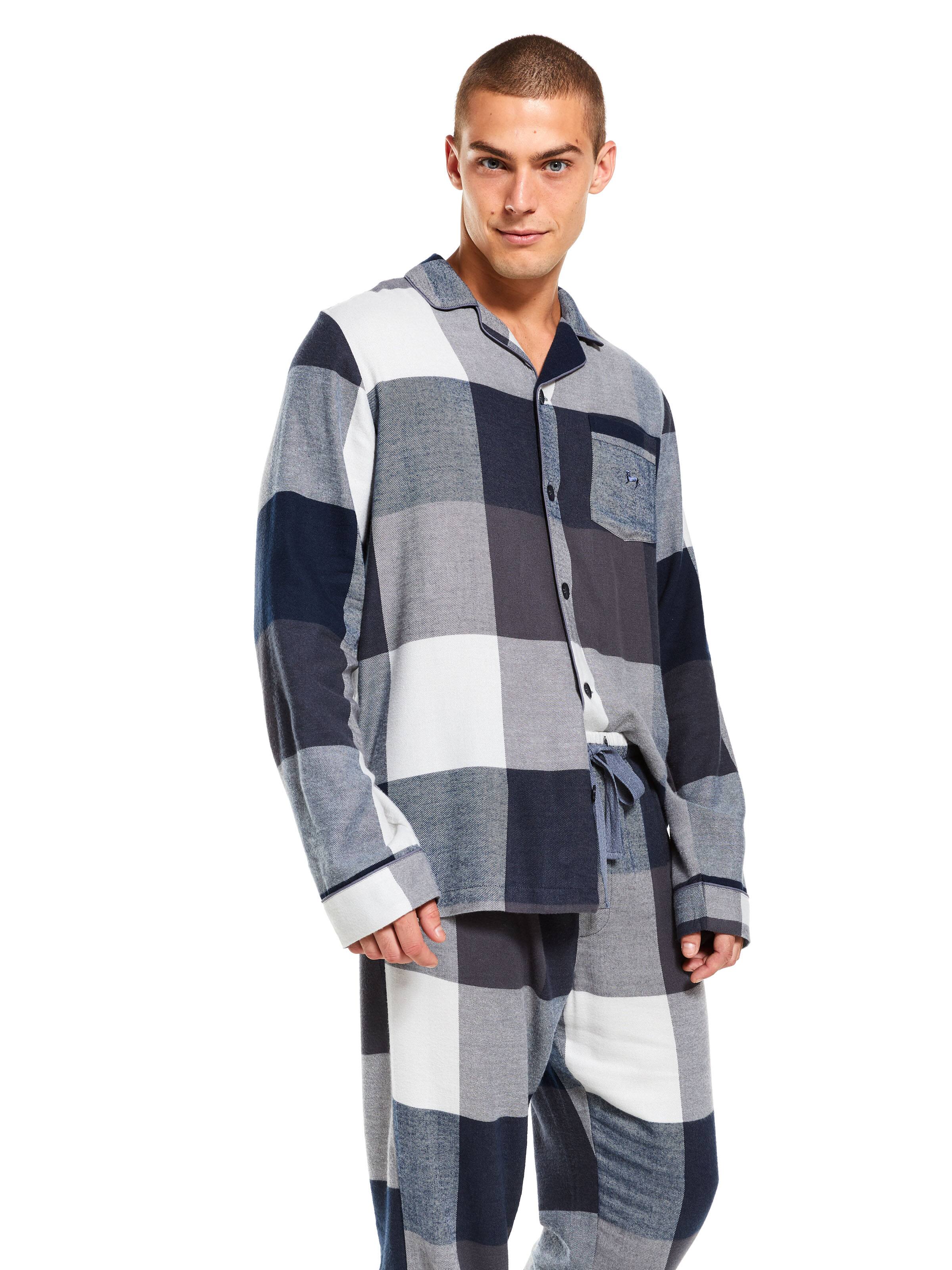 Buffalo Check Bamboo Flannelette Pj Set
