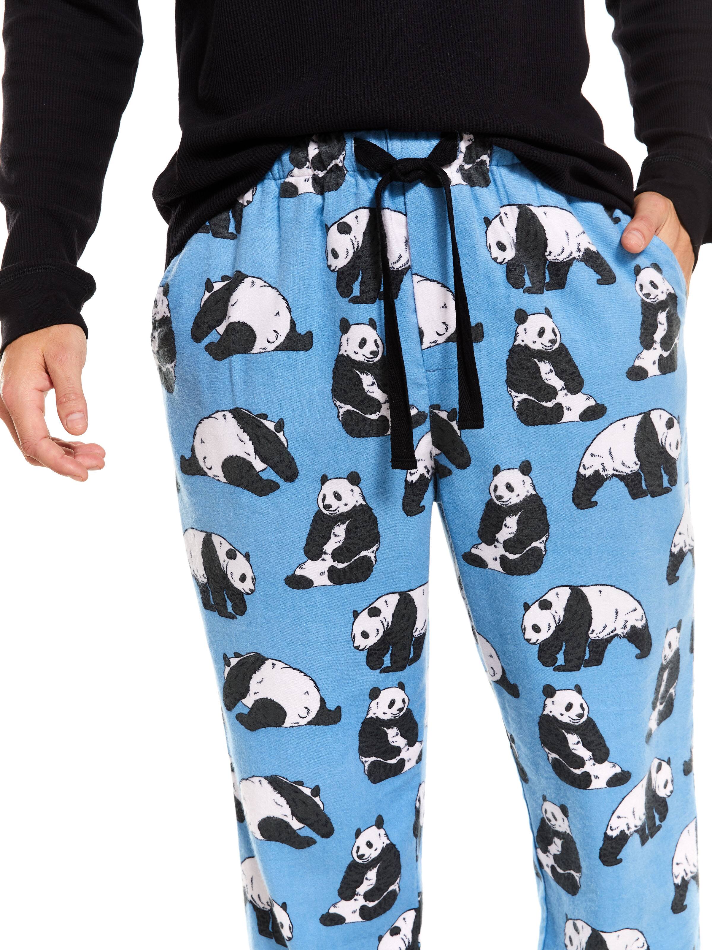 Panda Bamboo Flannelette Pj Pant