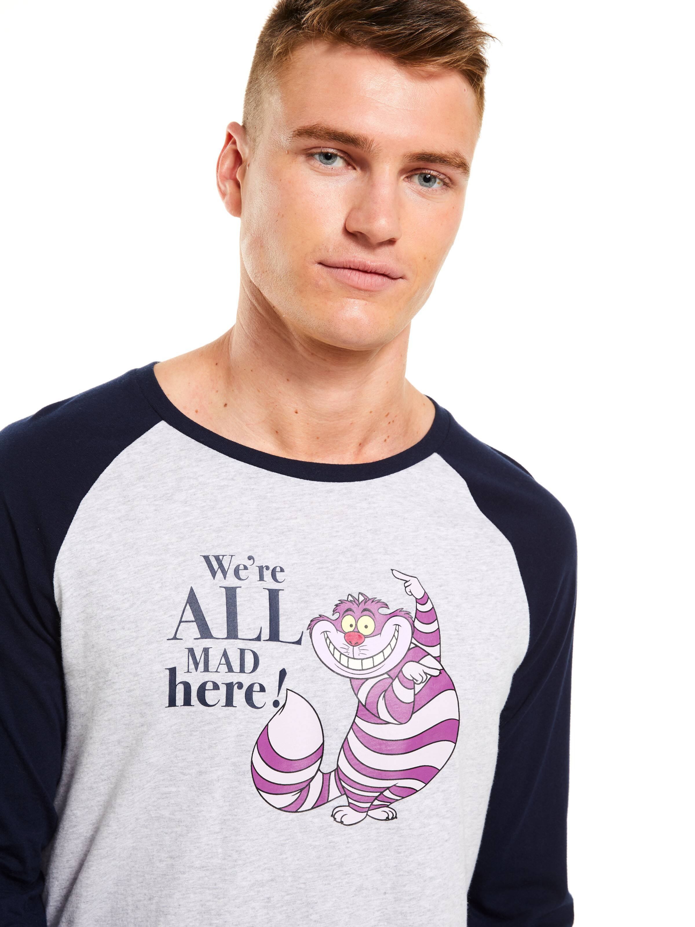 Disney We're All Mad Here Long Sleeve Top