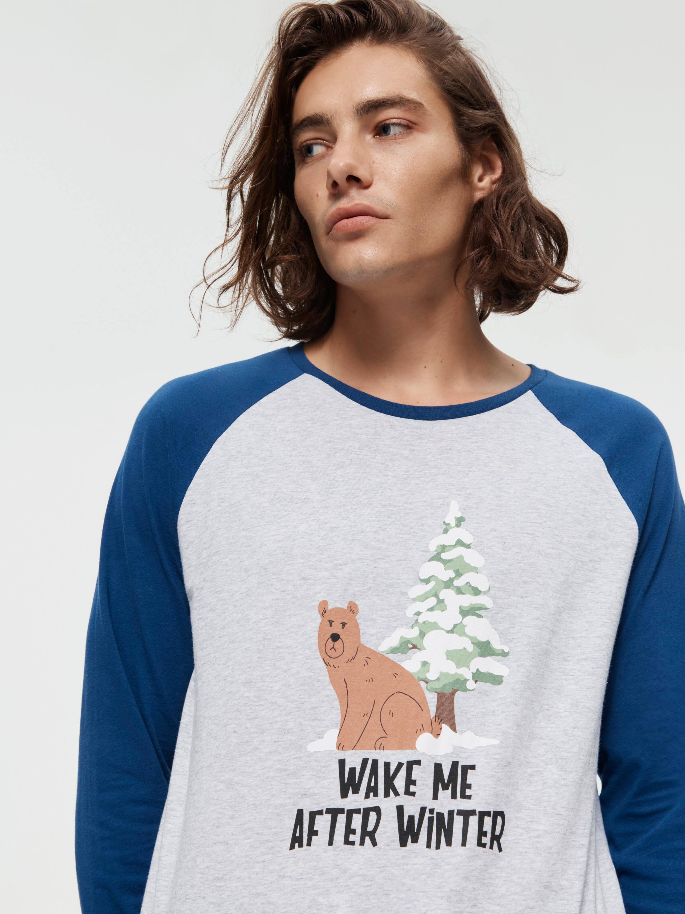 Bear Raglan Top