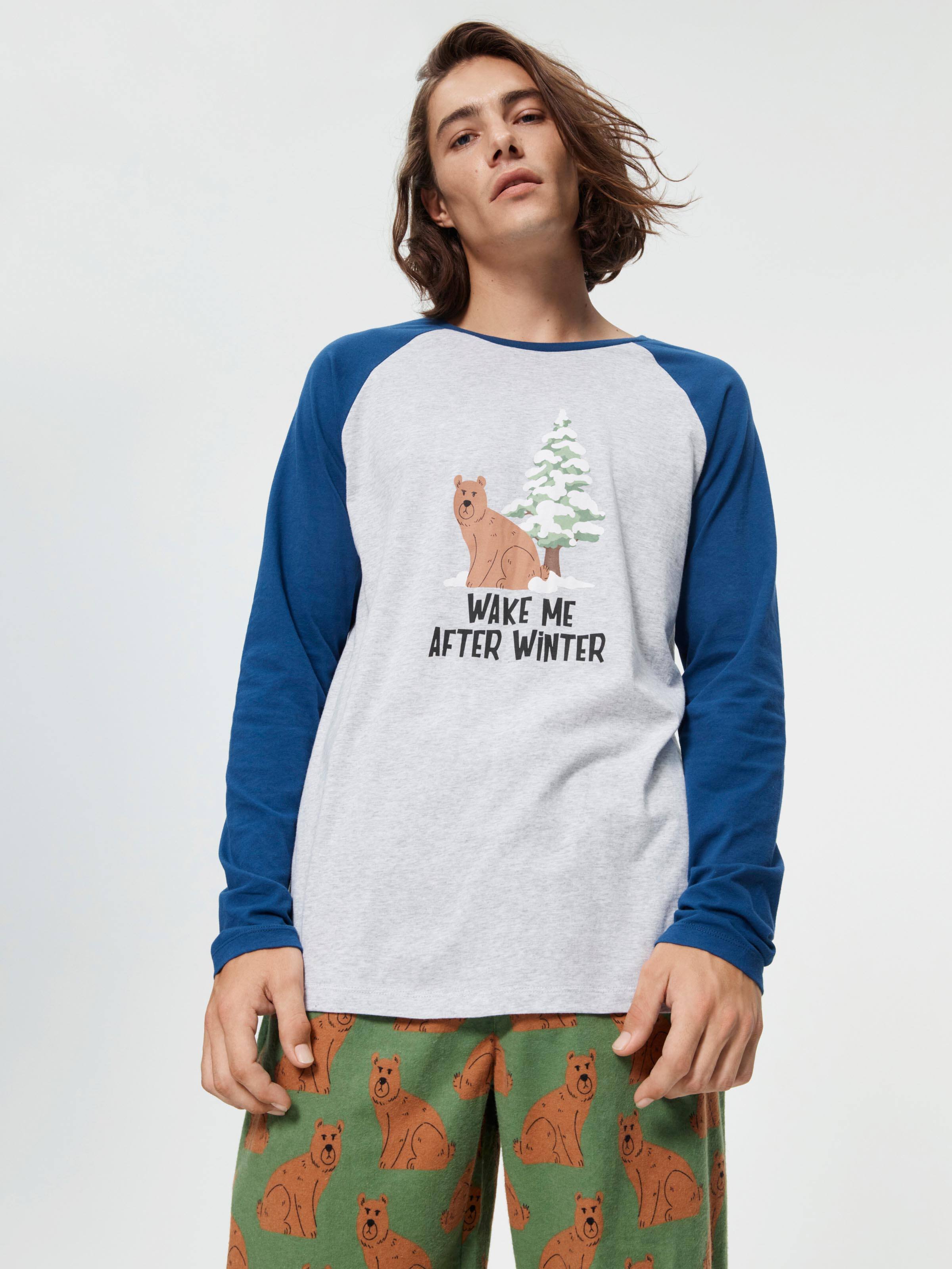 Bear Raglan Top