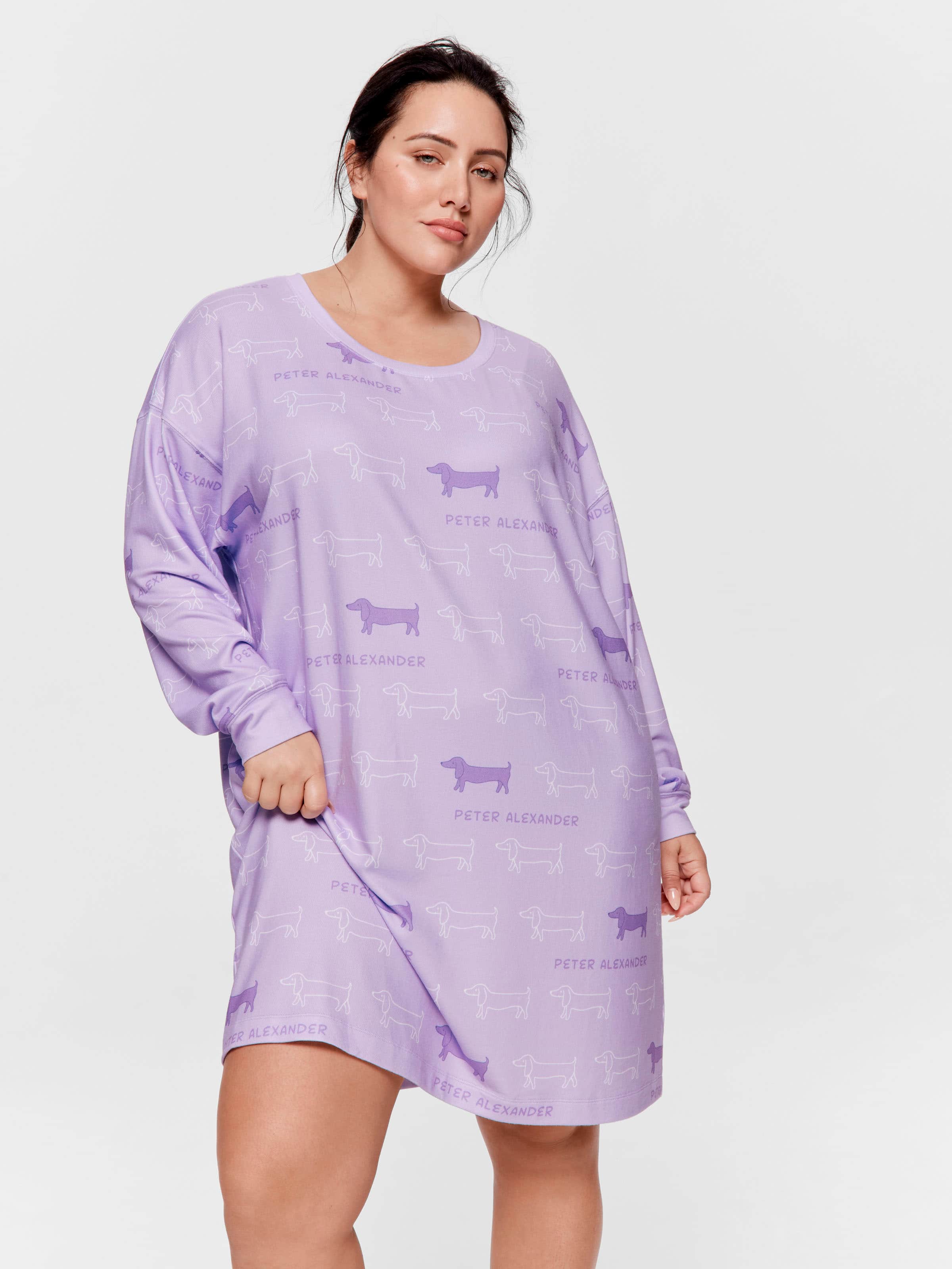 Image for P.A. Plus Penny Walk Long Sleeve Nightie from Peter Alexander