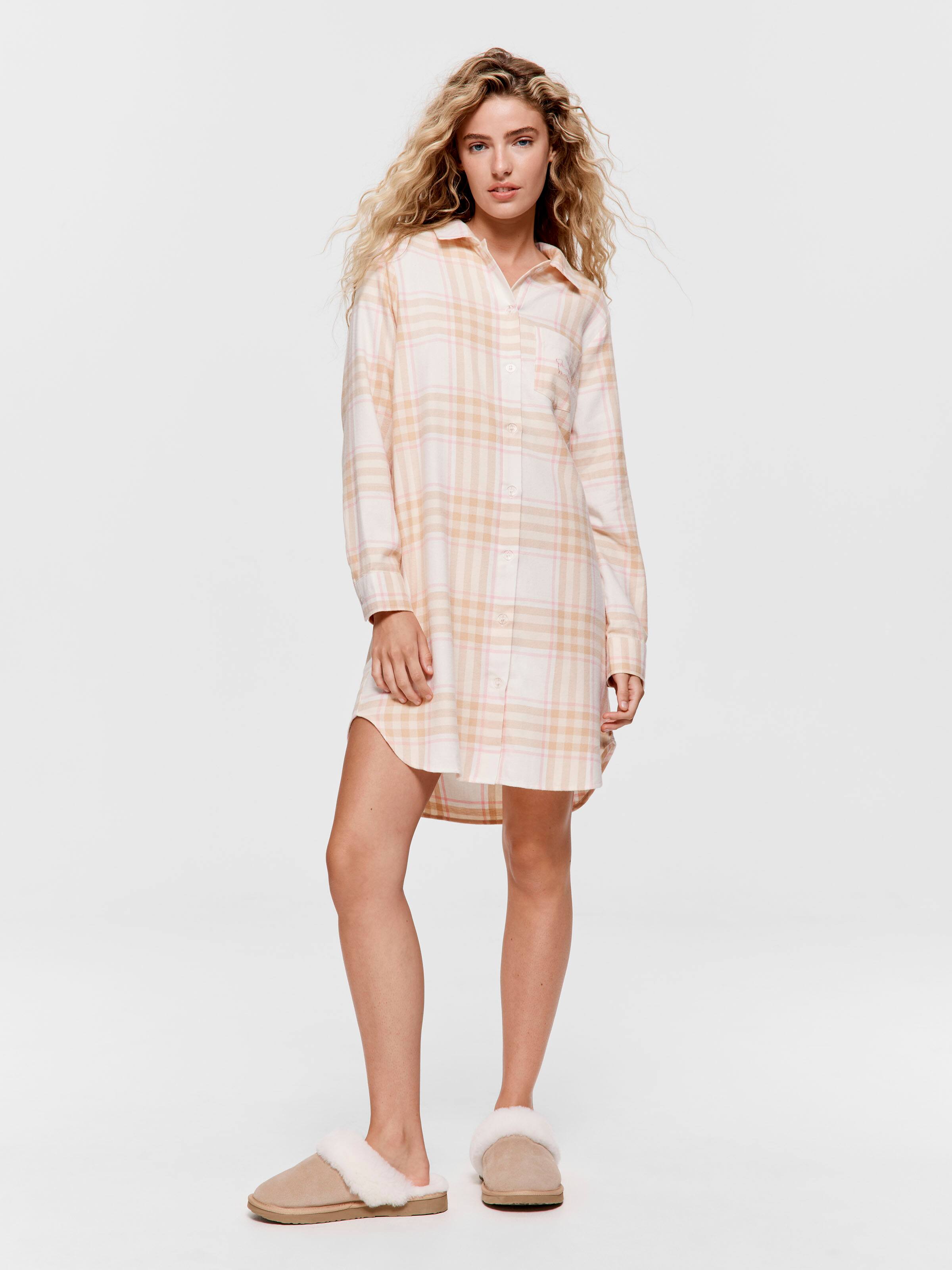 Caramel Classic Flannelette Nightshirt