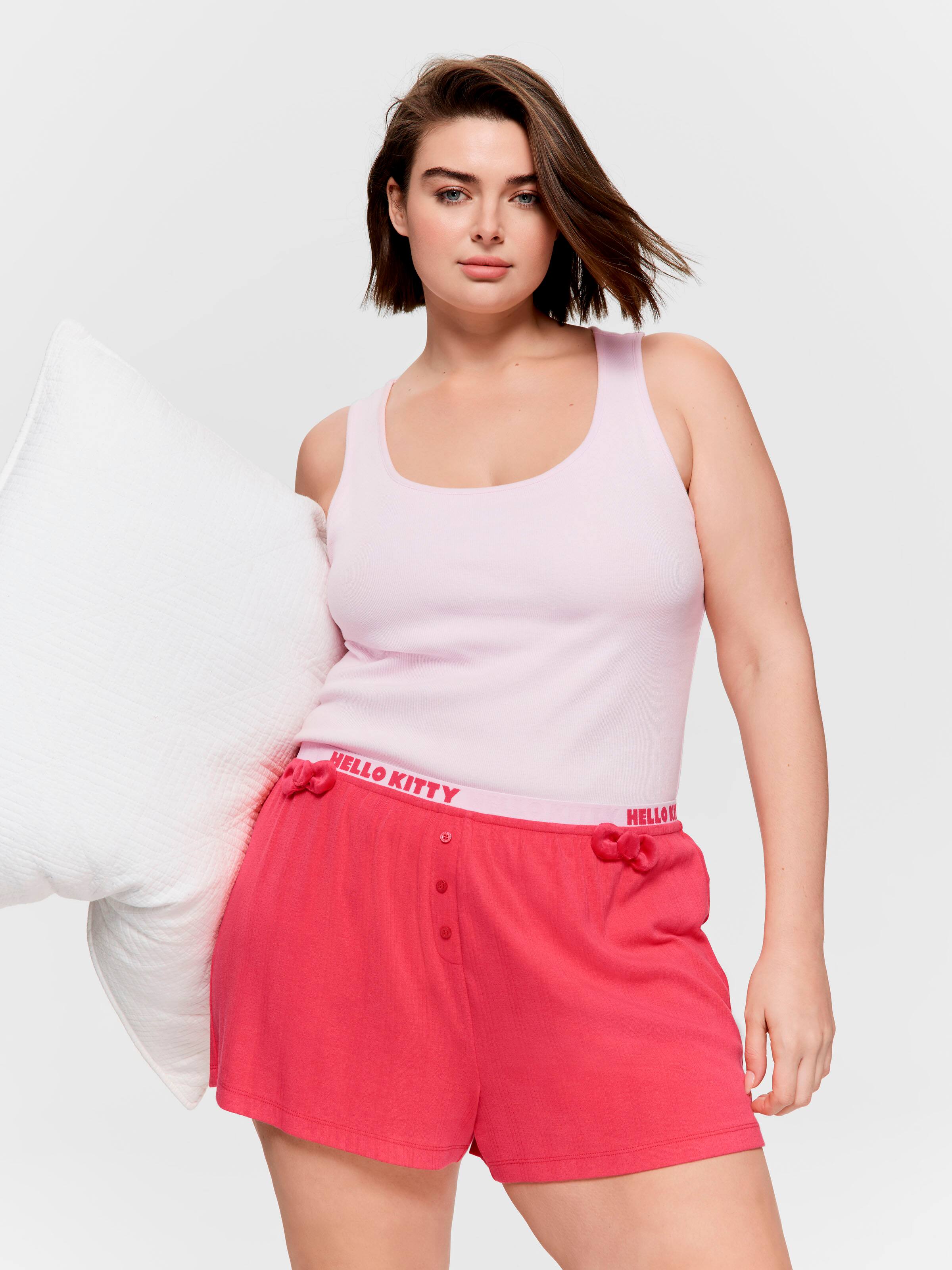 P.A. Plus Hello Kitty Pointelle Mini Short