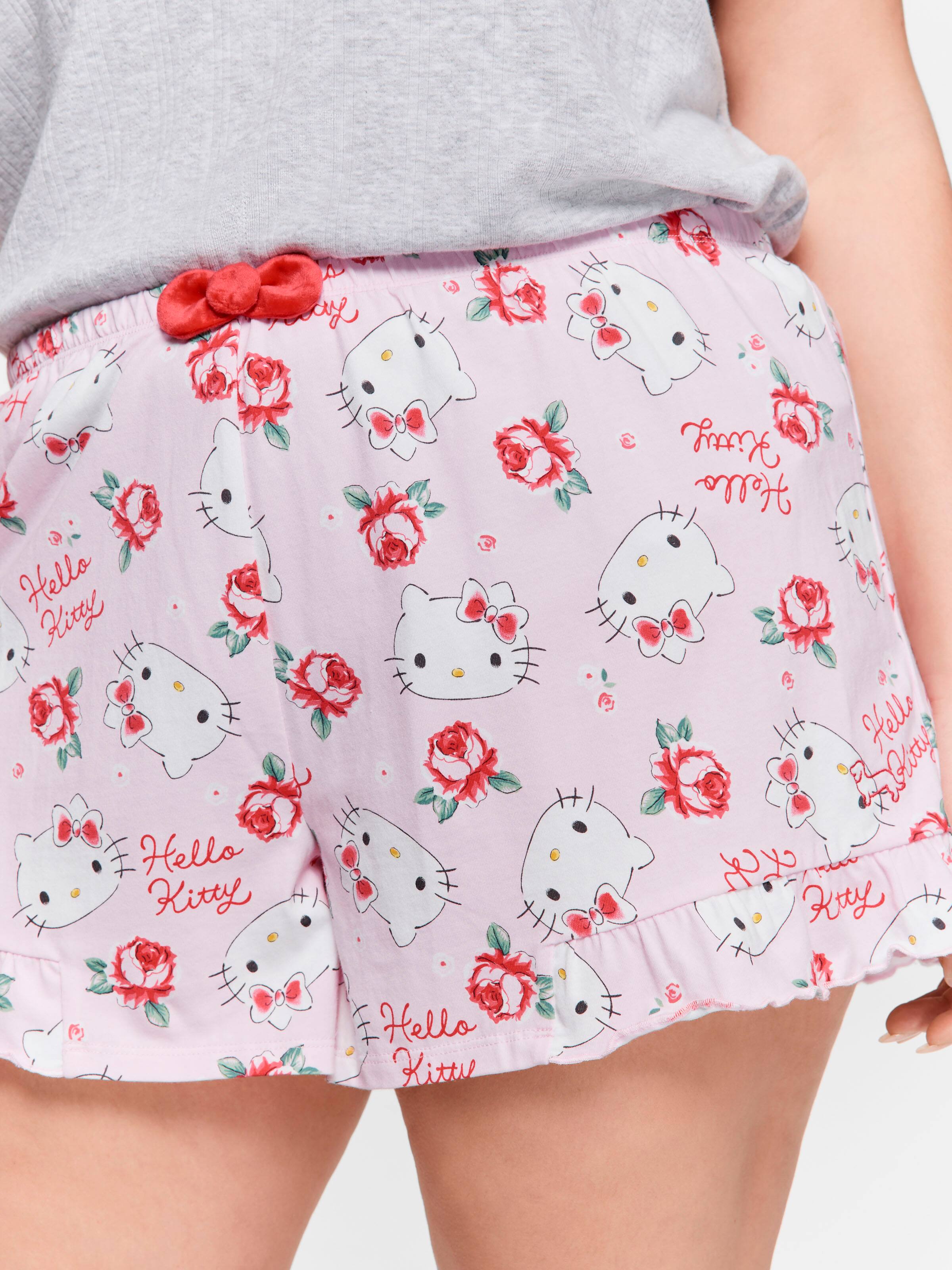 P.A. Plus Hello Kitty Roses Frill Mini Short