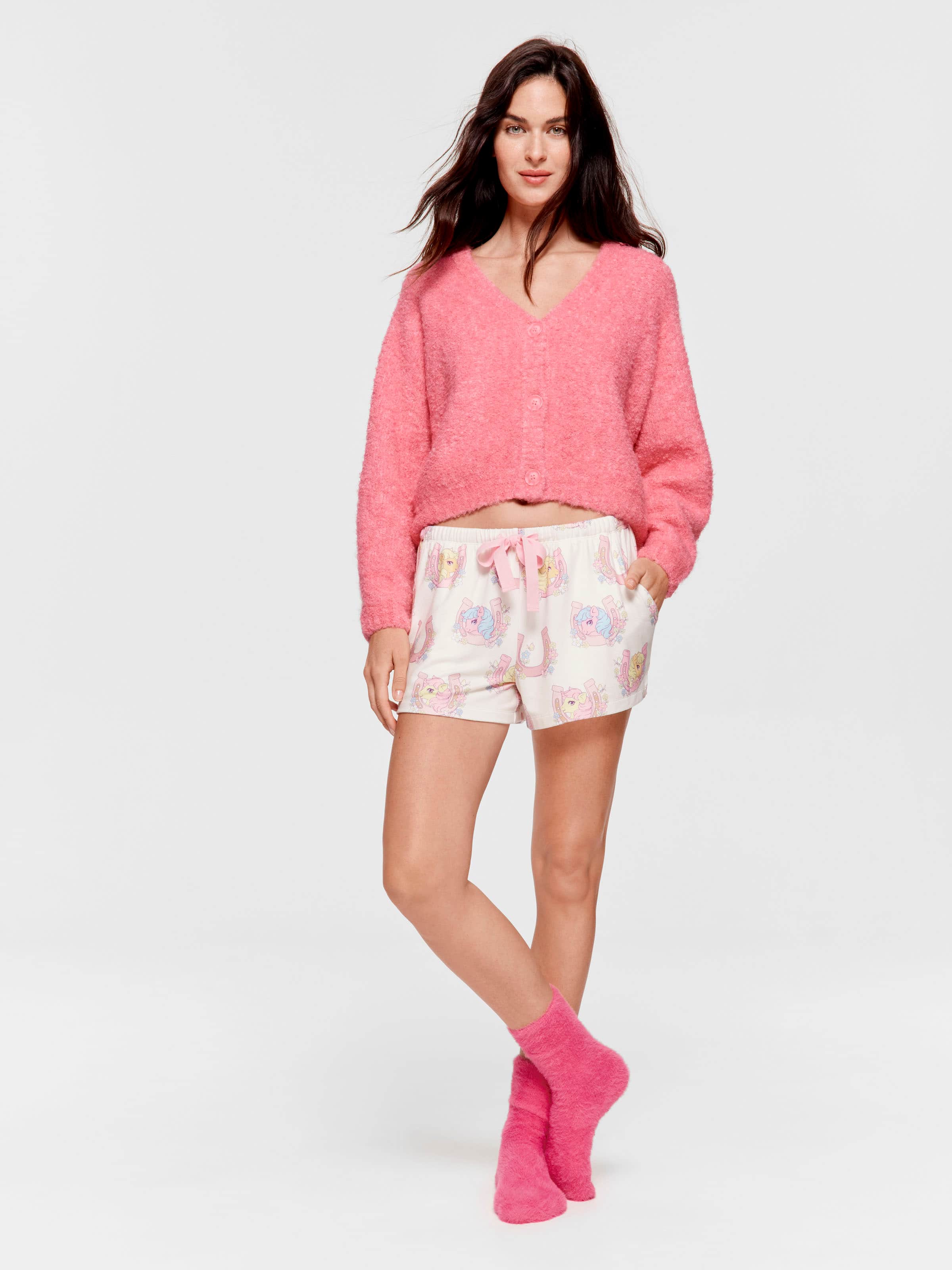 Image for Pink Knit Cardi from Peter Alexander