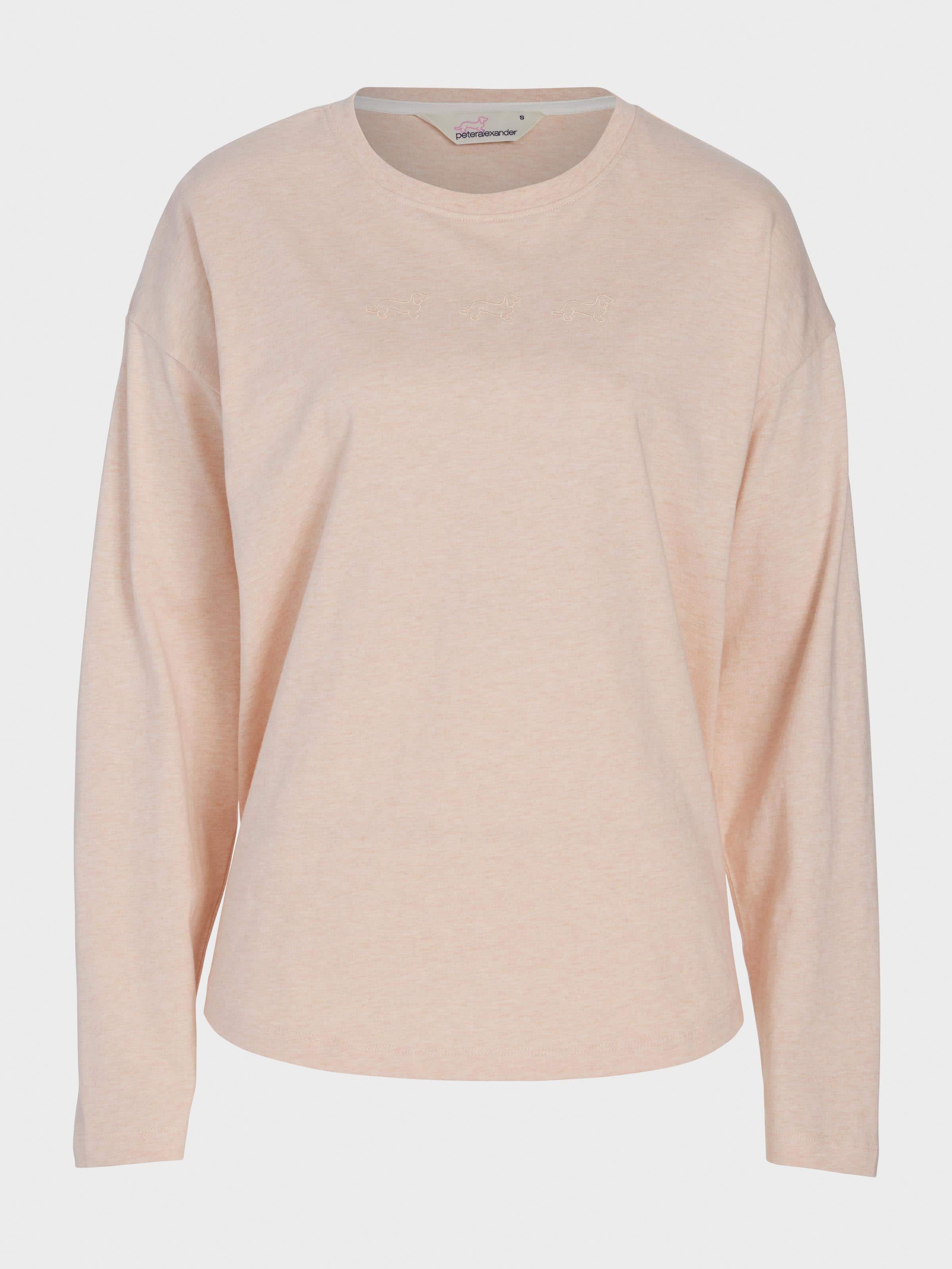 Image for Caramel Logo Long Sleeve Top from Peter Alexander