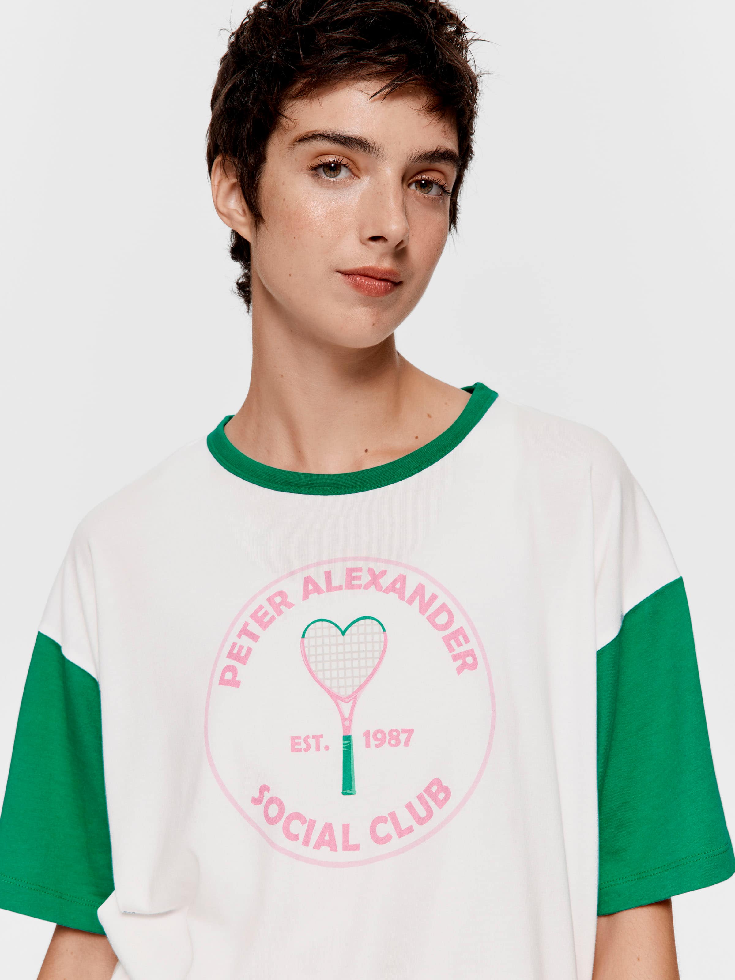 Tennis Social Club Oversized Tee