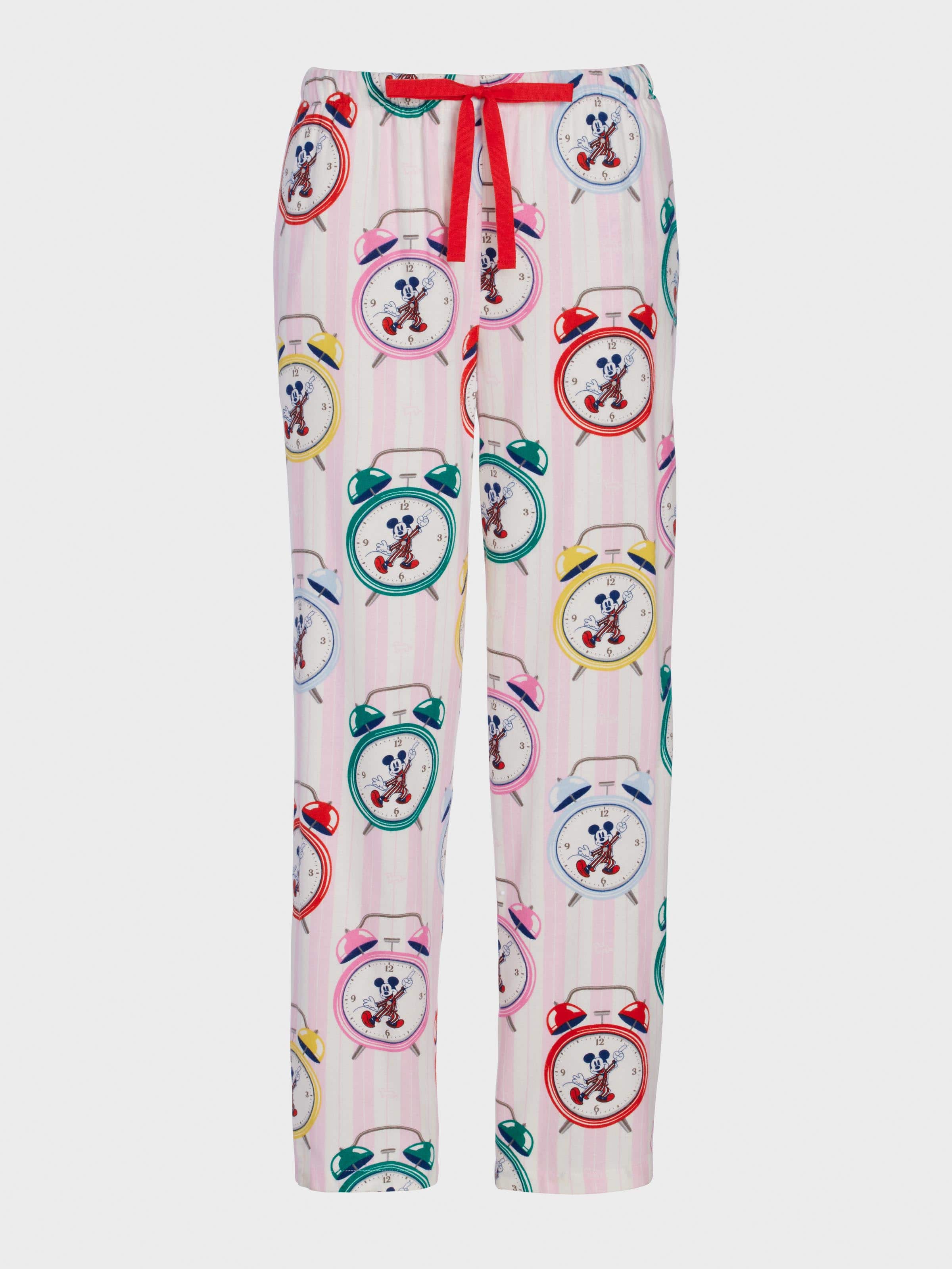 Image for Mickey Mouse Clocks Bamboo Flannelette Classic Pj Pant from Peter Alexander