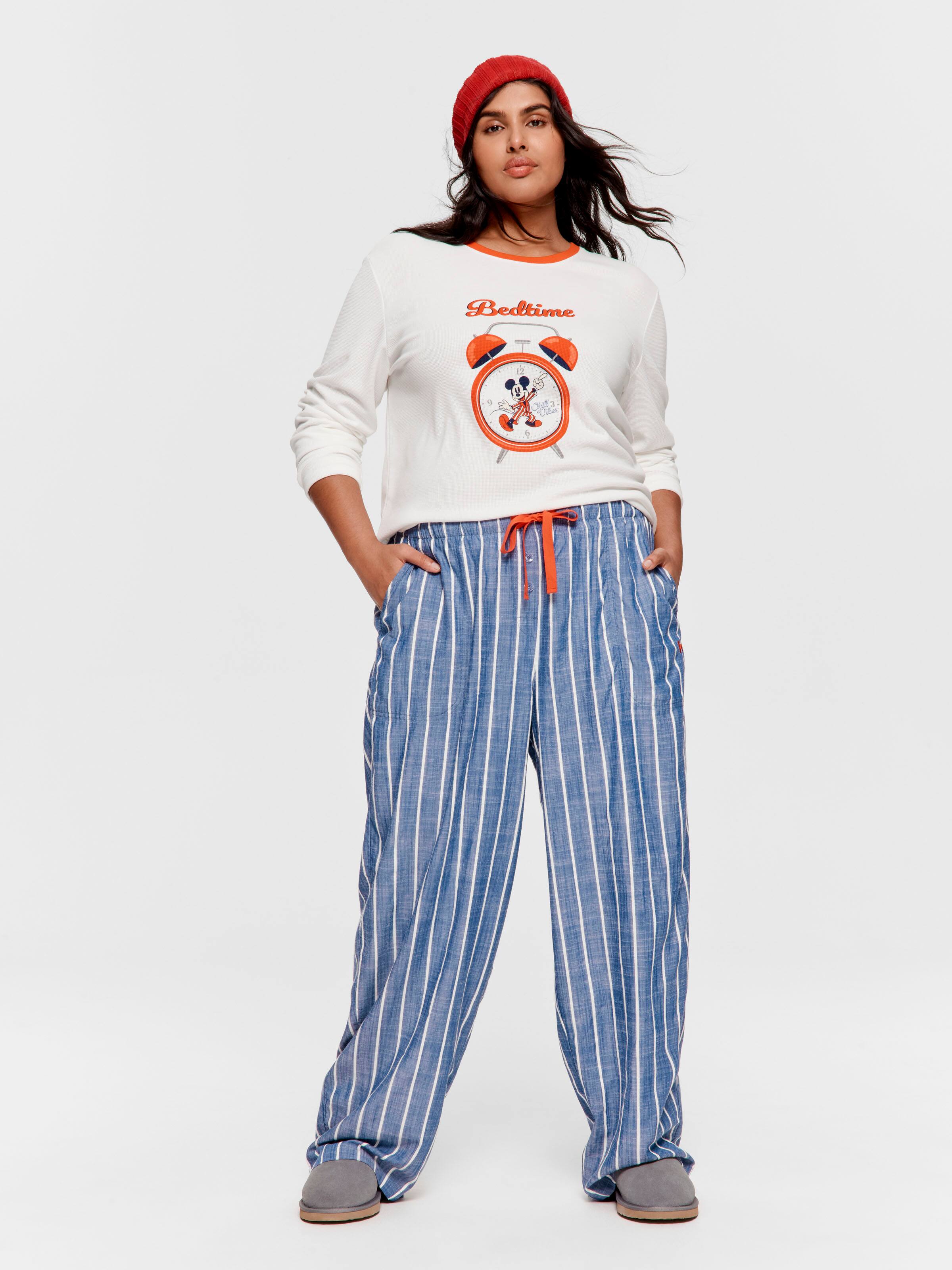 P.A. Plus Textured Flannelette Classic Pj Pant