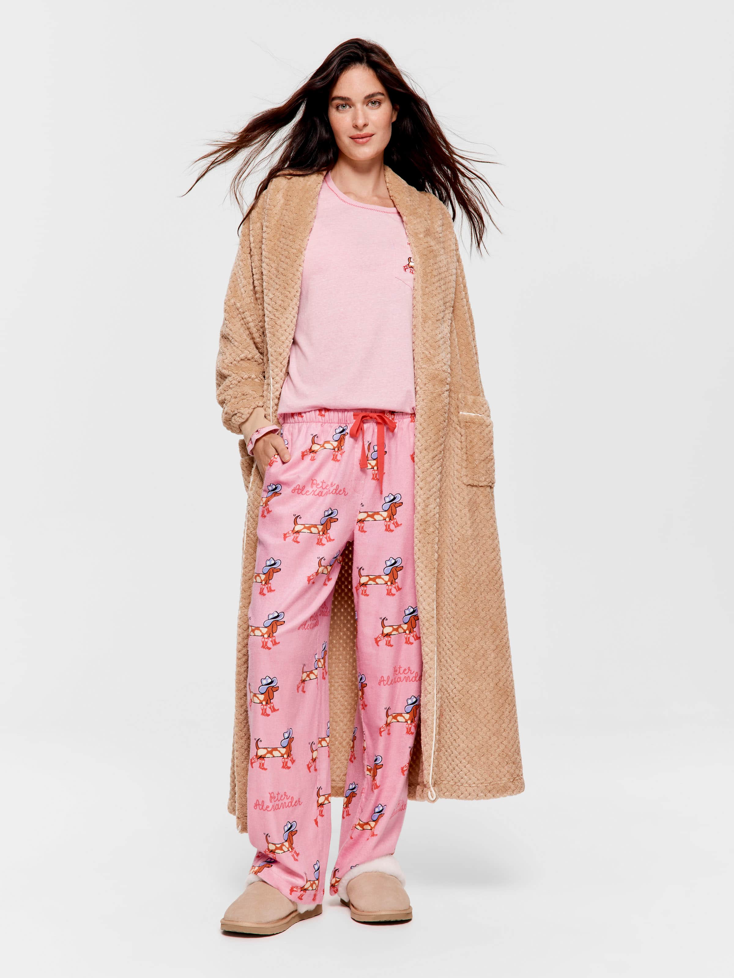 Image for Cowdog Bamboo Flannelette Classic Pj Pant from Peter Alexander