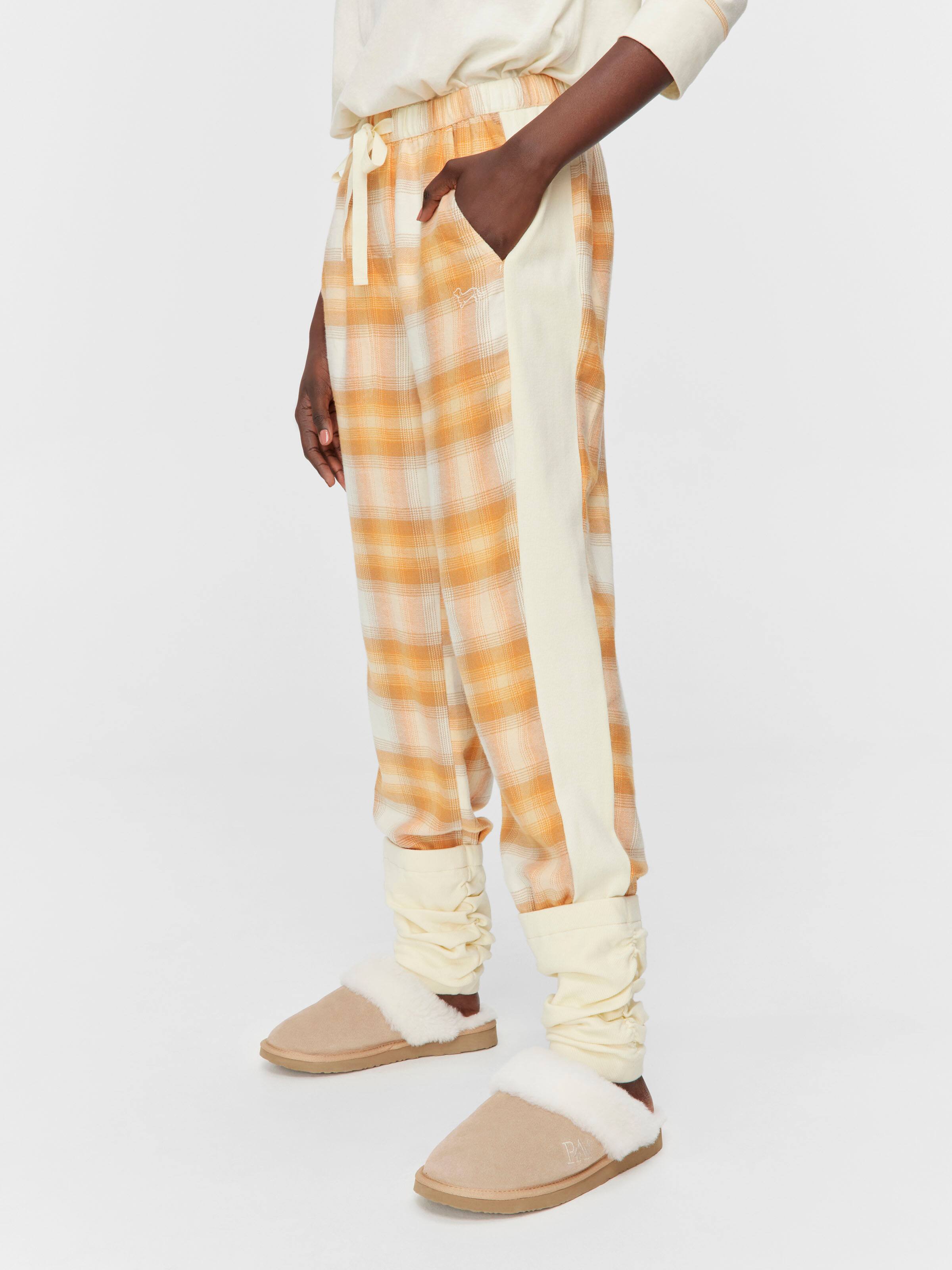Image for Cowgirl Check Bamboo Flannelette Legwarmer Pj Pant from Peter Alexander